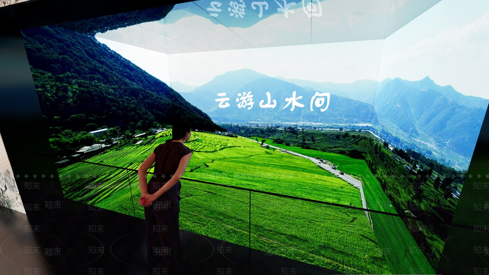 现代简约其他展厅SU模型下载【ID:1185620153】
