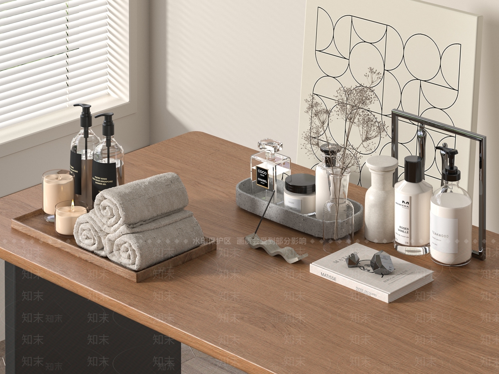 洗浴用品SU模型下载【ID:1185631533】