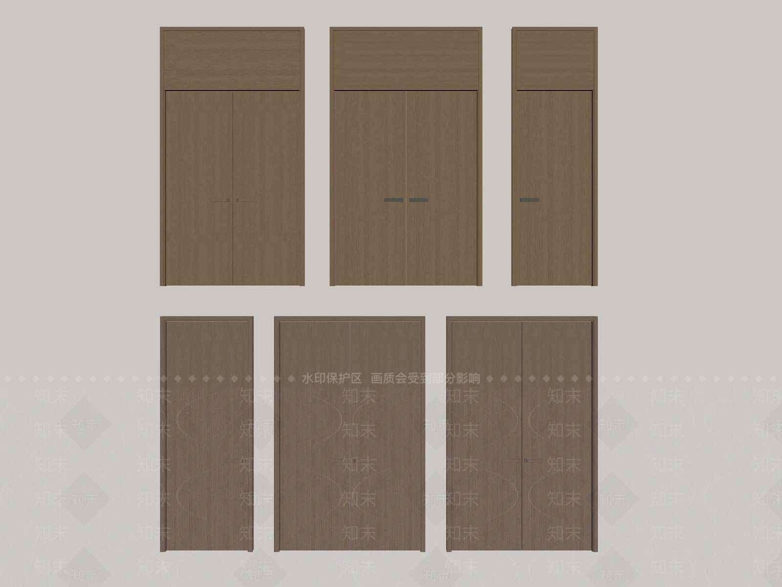 现代双开门SU模型下载【ID:1185632483】