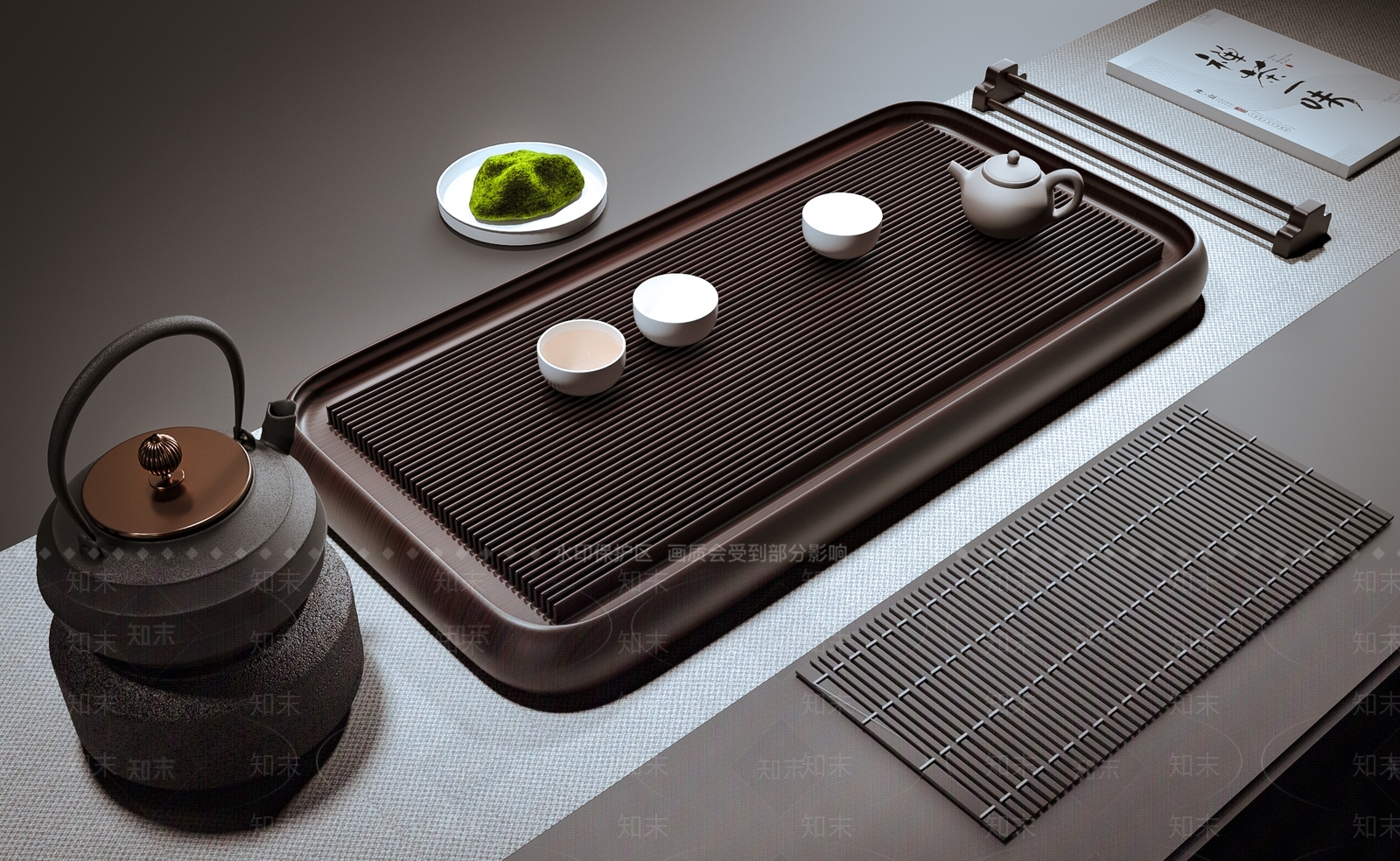 茶具SU模型下载【ID:1185637745】