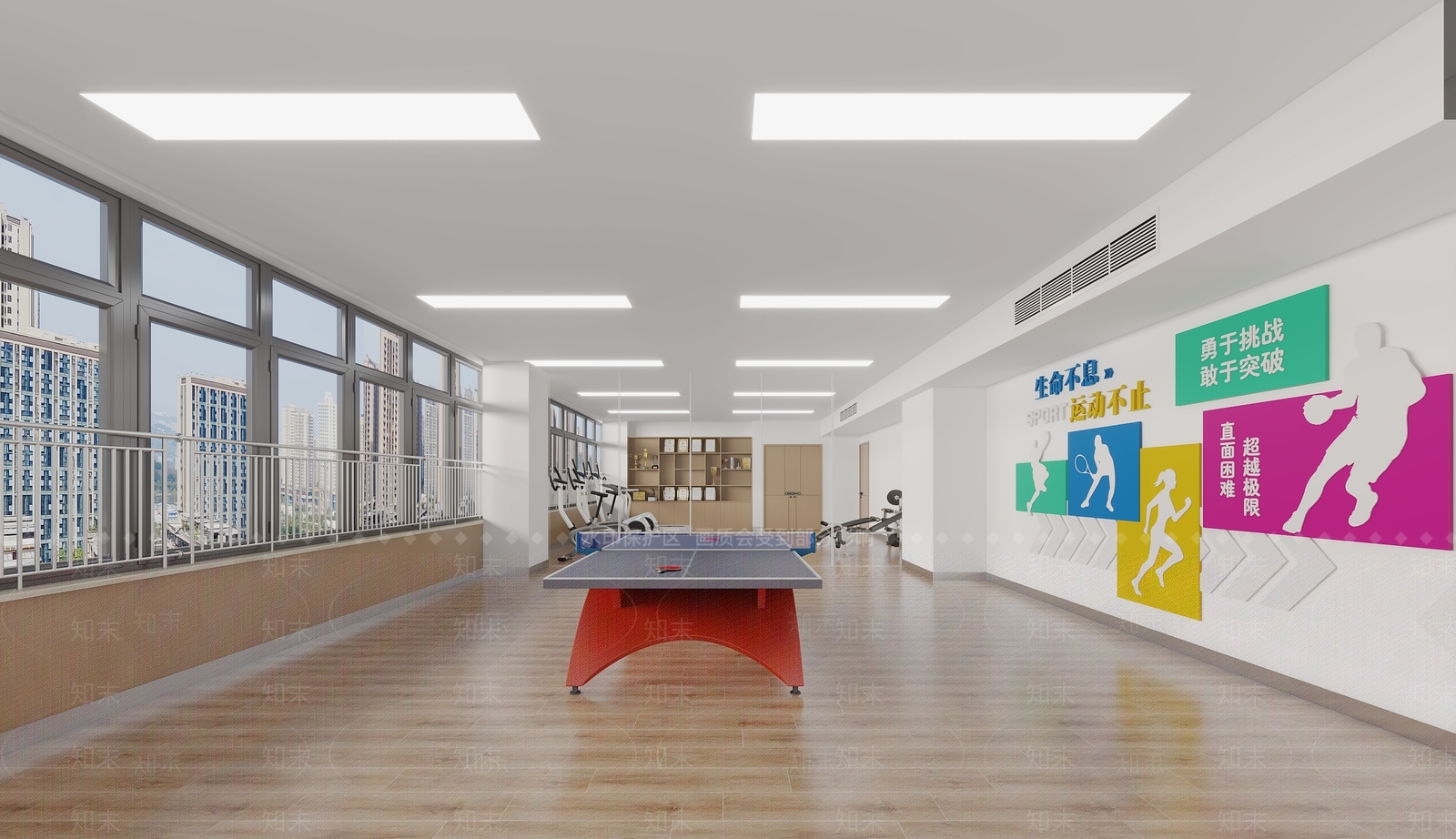现代其他商业空间3D模型下载【ID:1185647493】