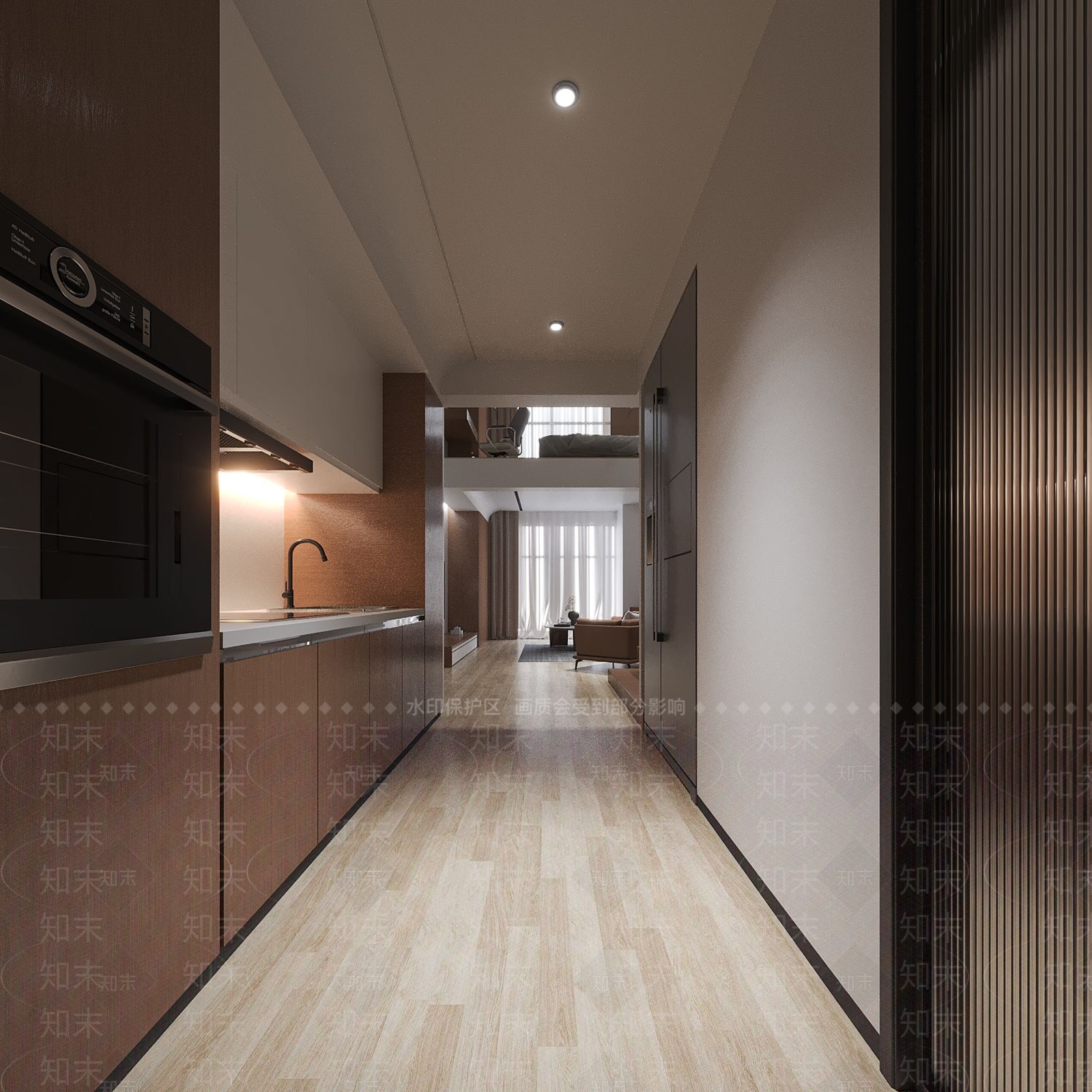现代公寓3D模型下载【ID:1185649352】