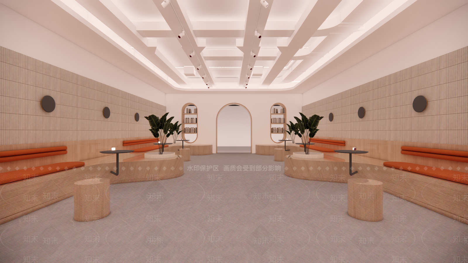 现代轻奢其他休闲娱乐空间SU模型下载【ID:1185687232】