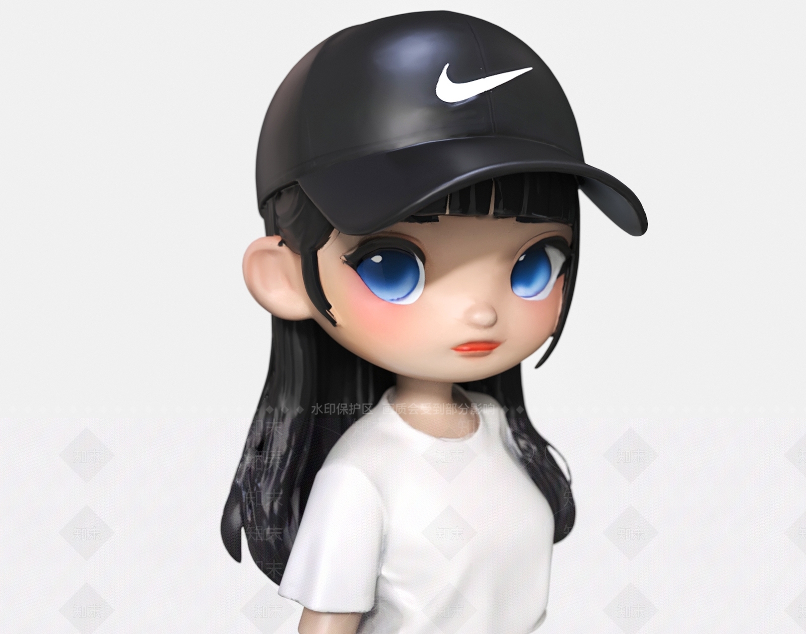 女人3D模型下载【ID:1185658590】