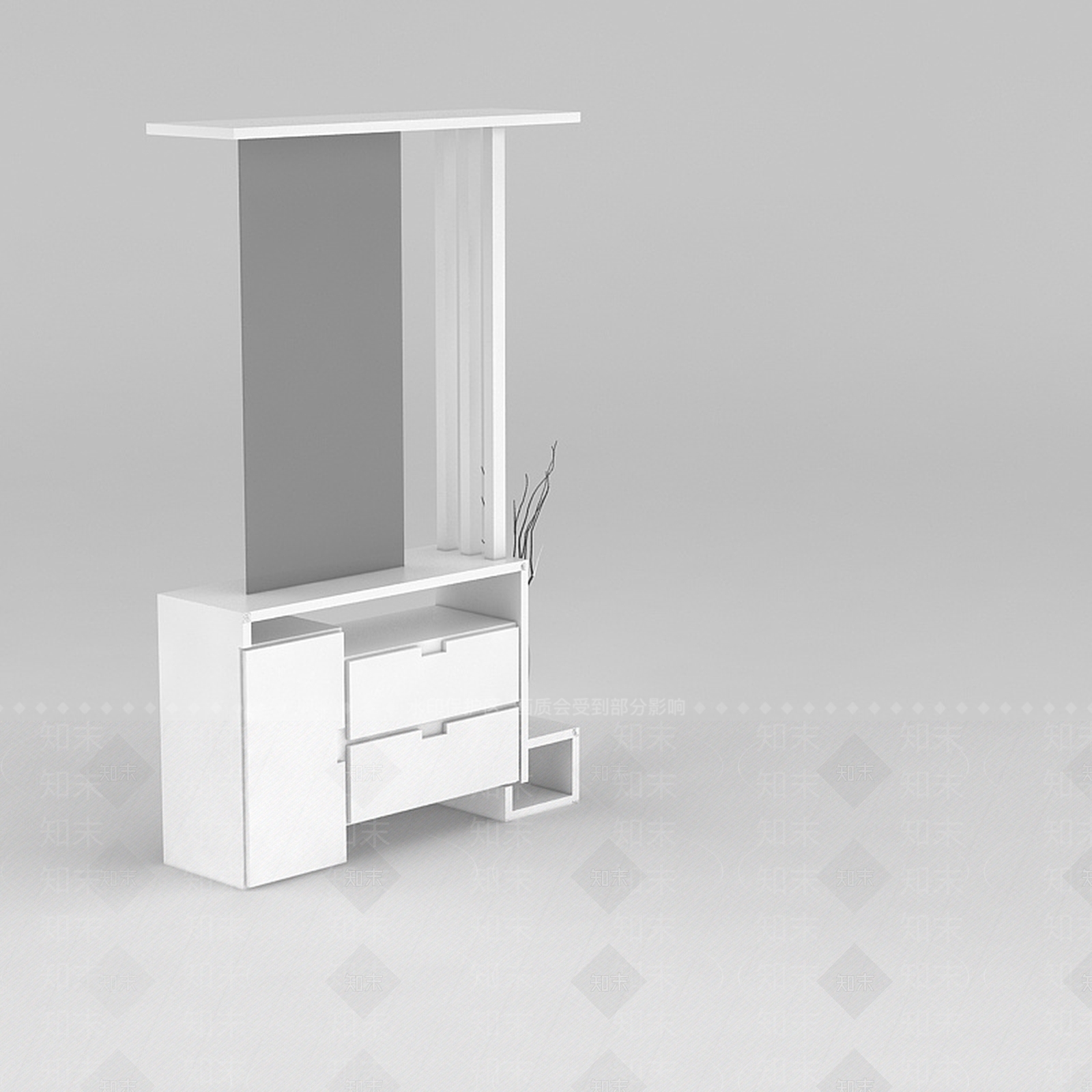 现代衣柜3D模型下载【ID:1186353571】