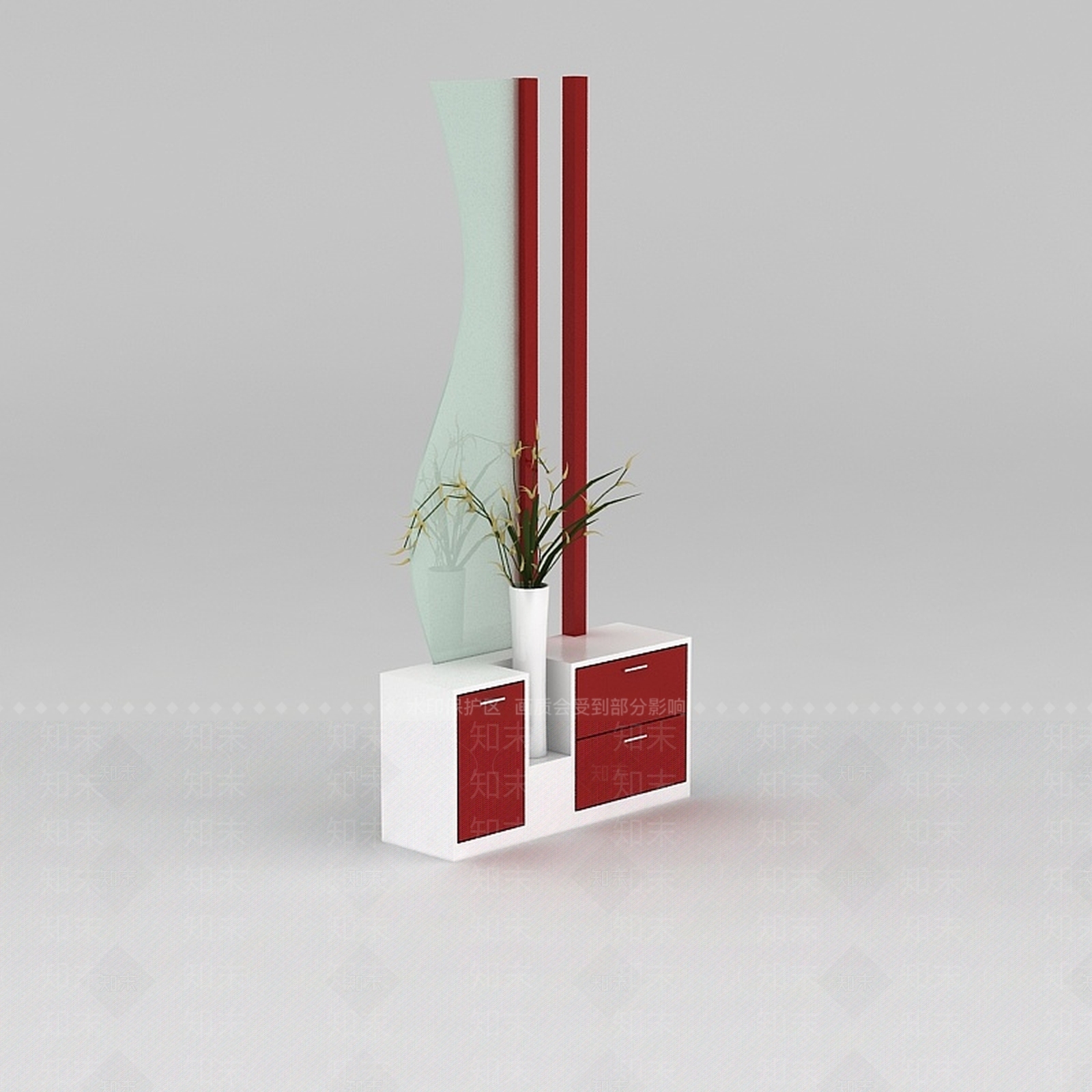 现代衣柜3D模型下载【ID:1186274454】