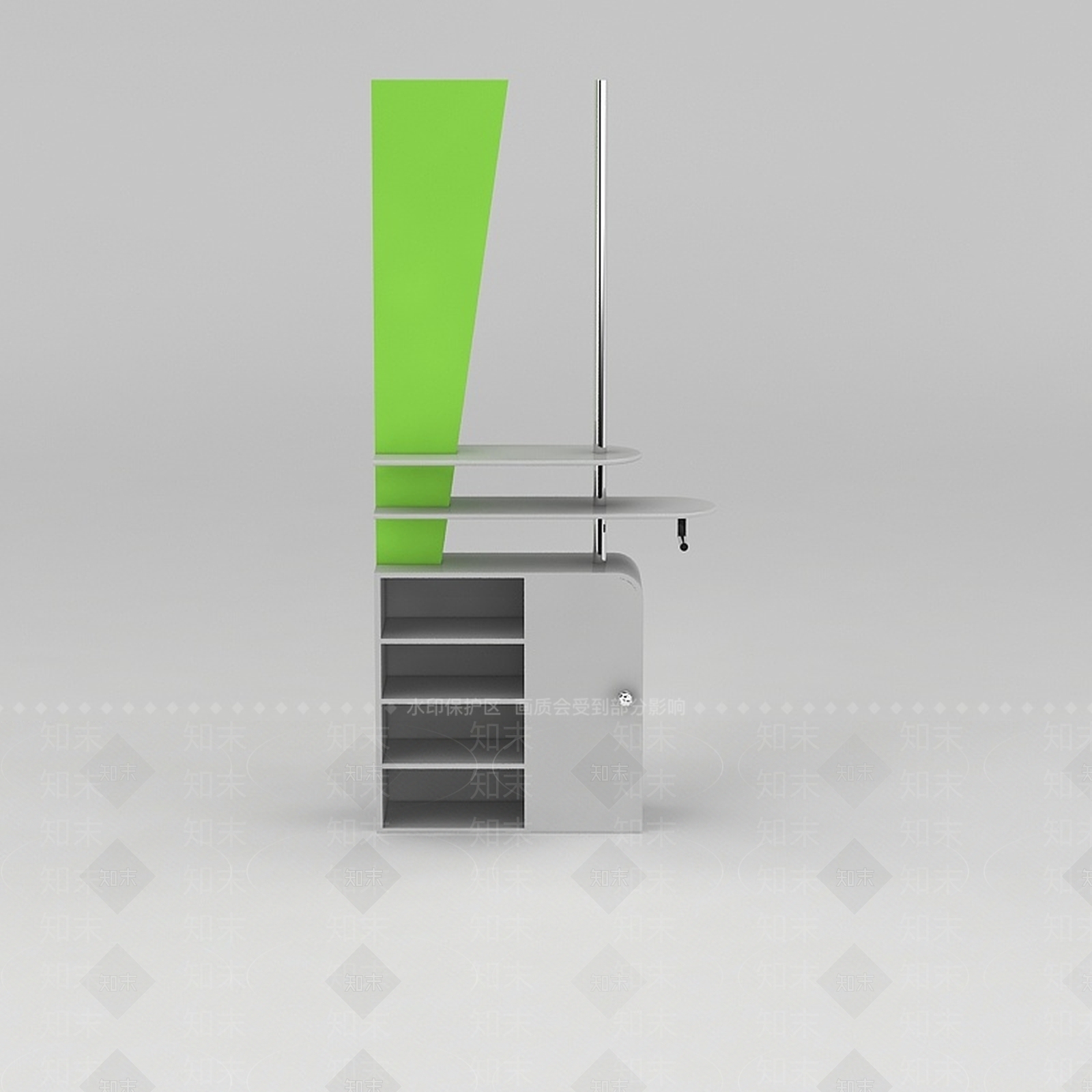 现代衣柜3D模型下载【ID:1186340496】