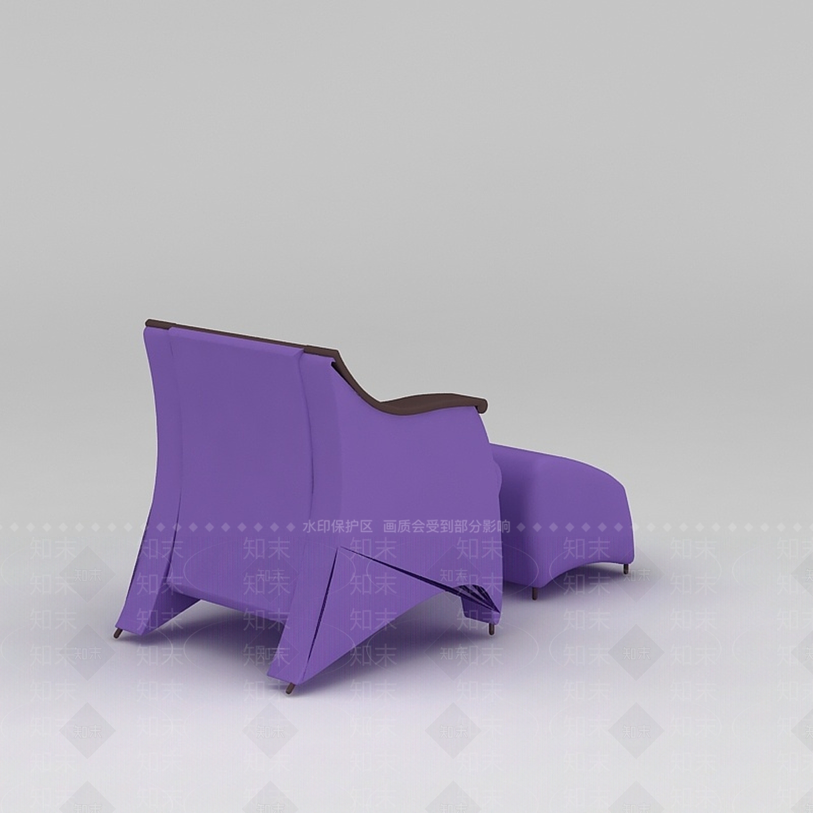 现代双人沙发3D模型下载【ID:1186340424】