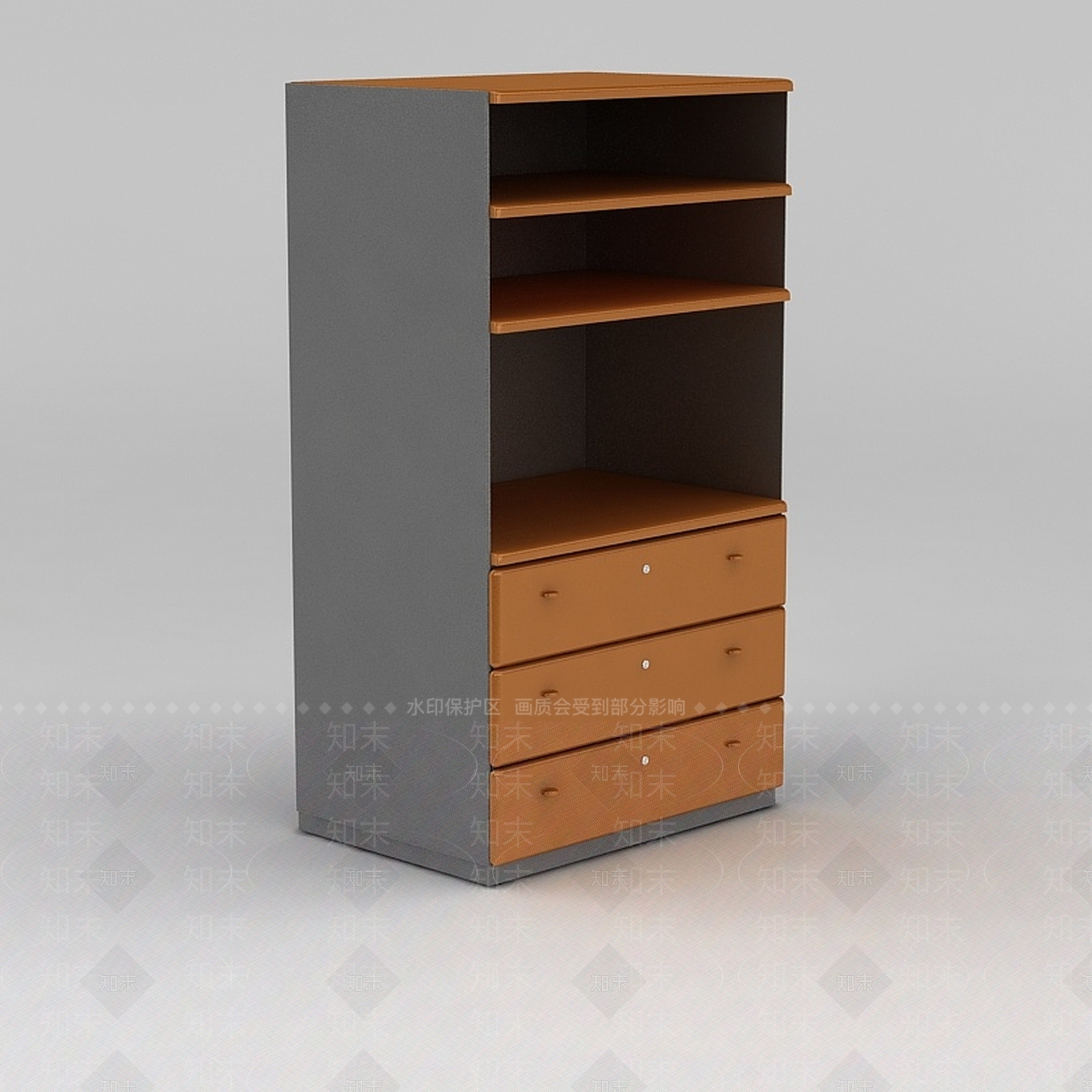 现代衣柜3D模型下载【ID:1186353353】