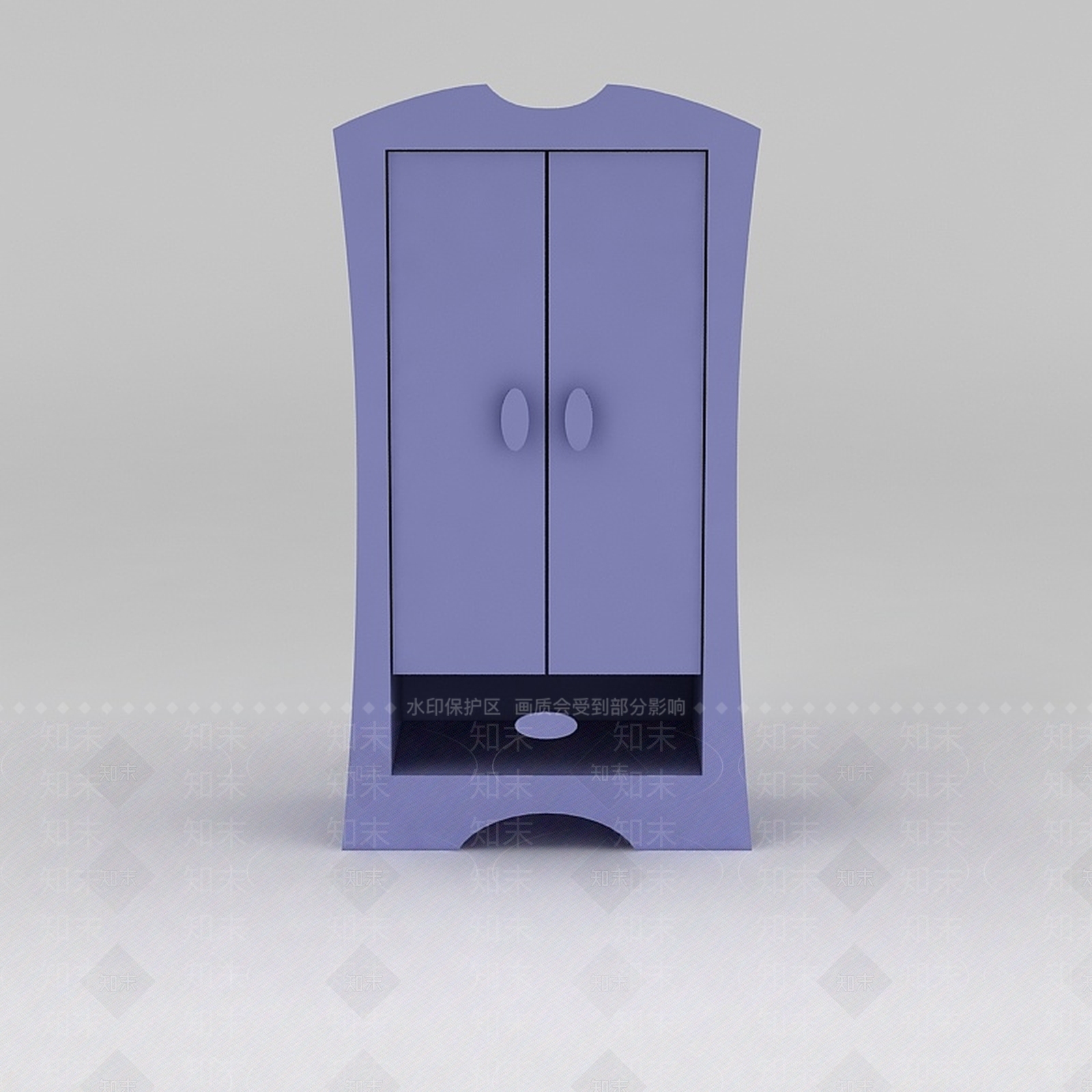 现代衣柜3D模型下载【ID:1186353279】