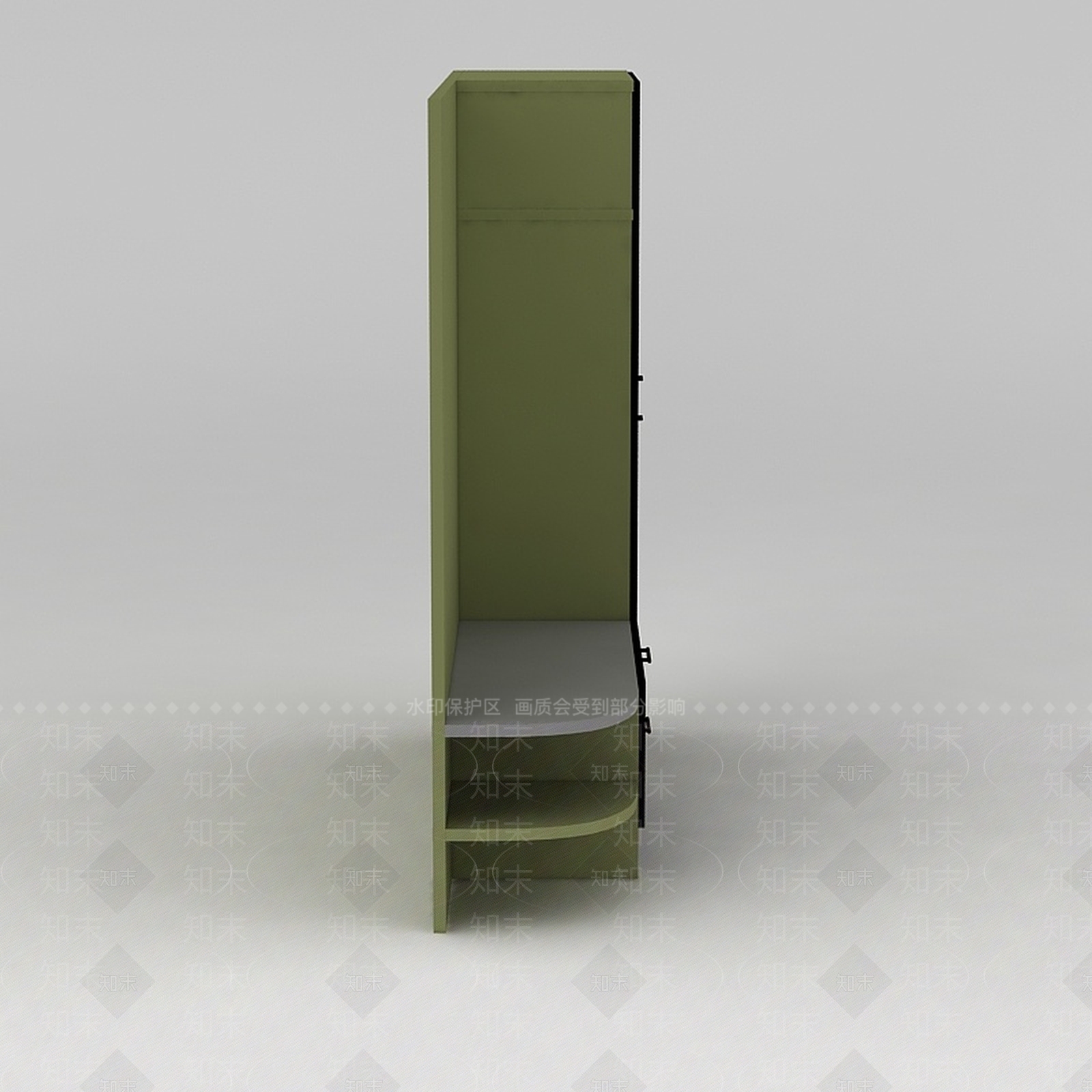现代衣柜3D模型下载【ID:1186274301】