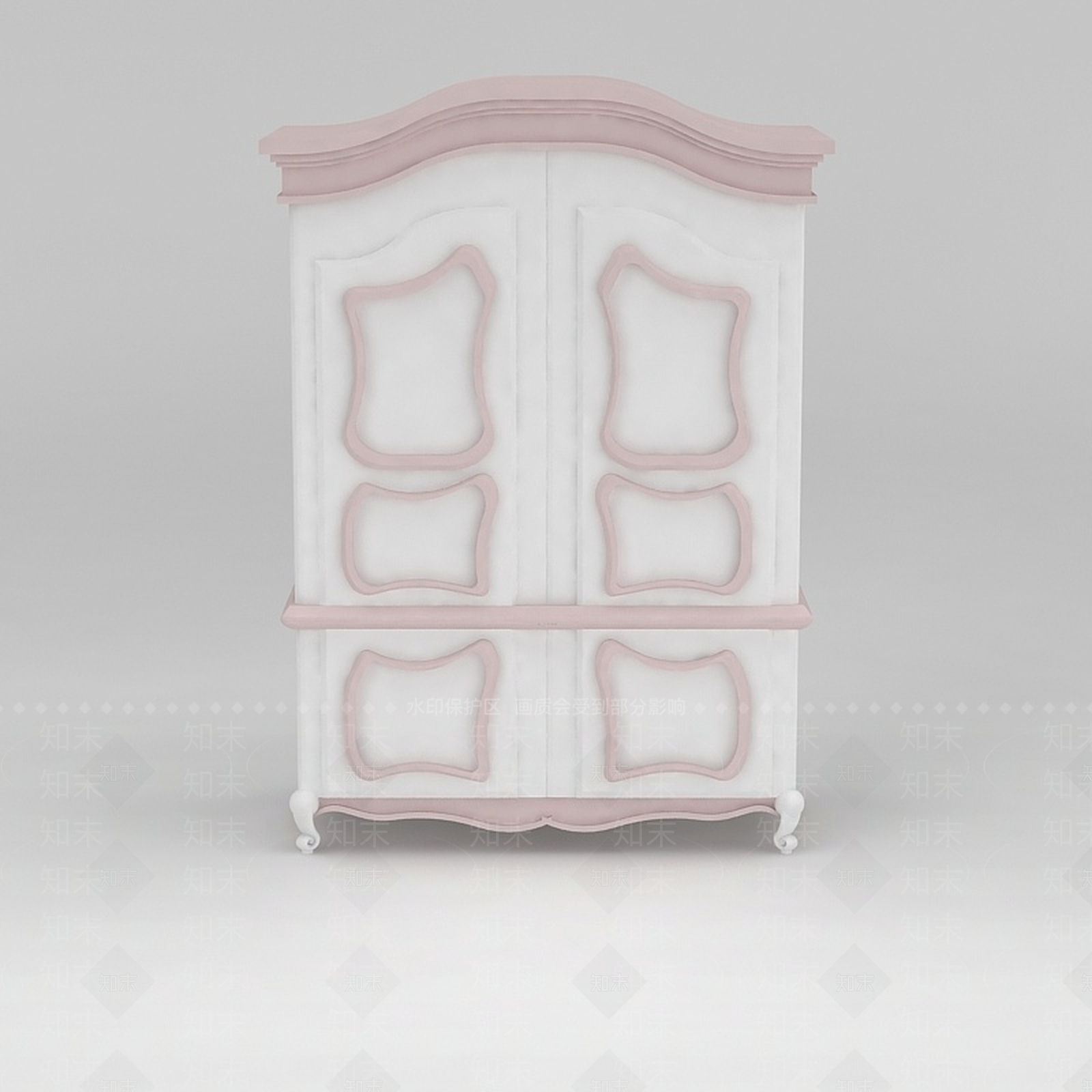 现代衣柜3D模型下载【ID:1186404303】