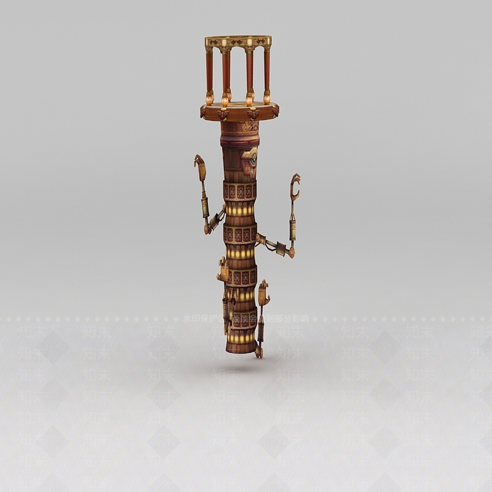 现代妆台妆凳3D模型下载【ID:1186404390】