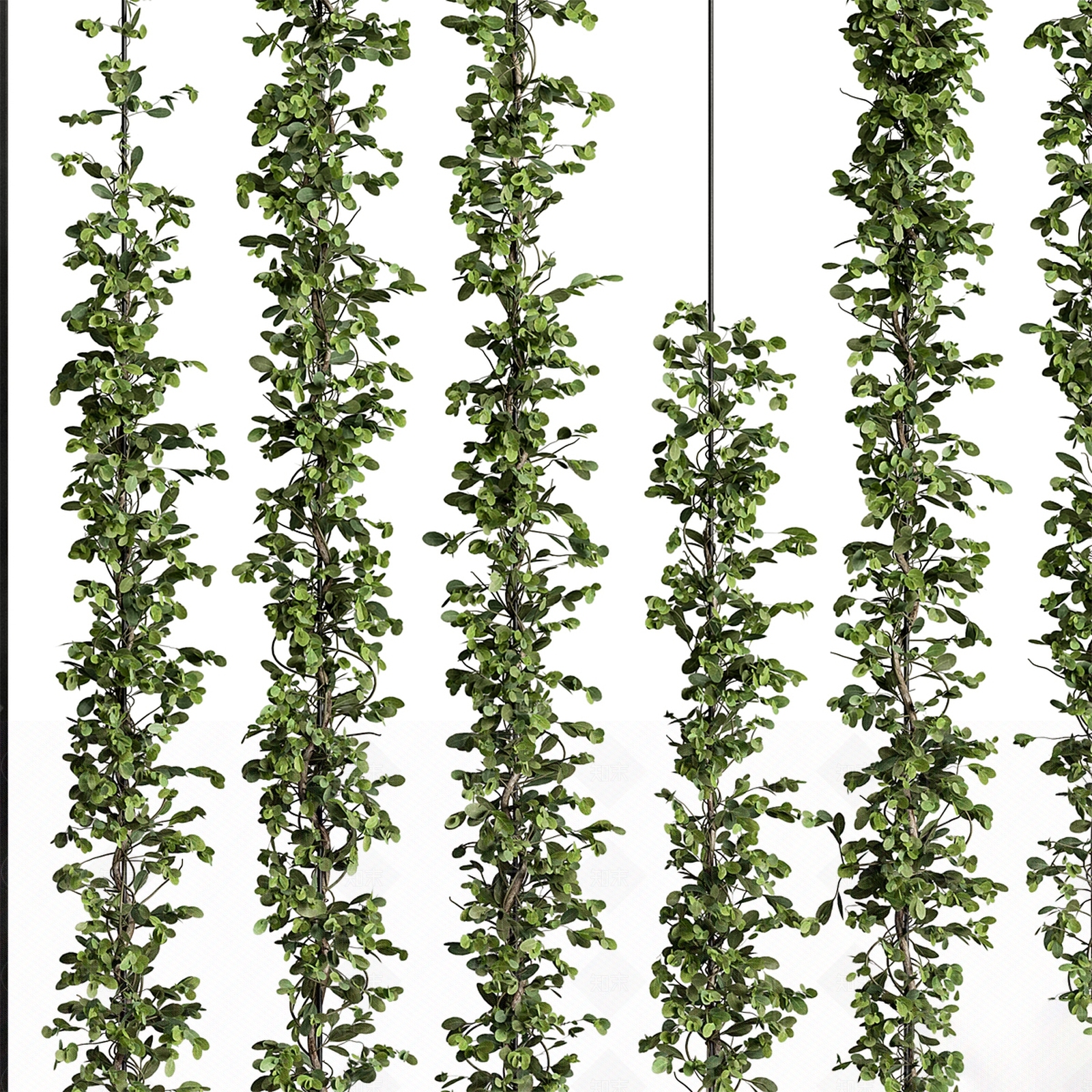 绿植墙3D模型下载【ID:1185672132】