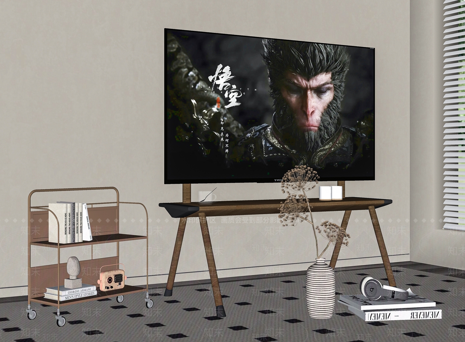 电视SU模型下载【ID:1185676500】