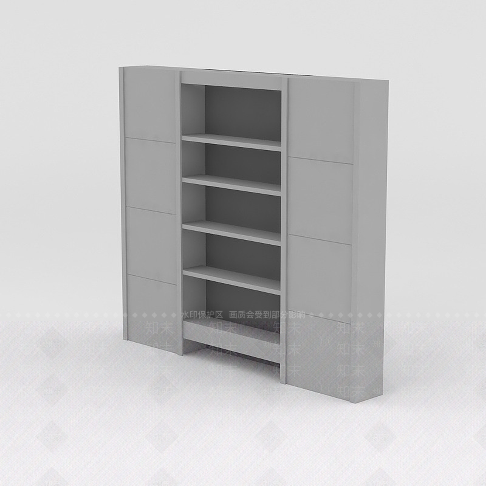 现代衣柜3D模型下载【ID:1186365040】
