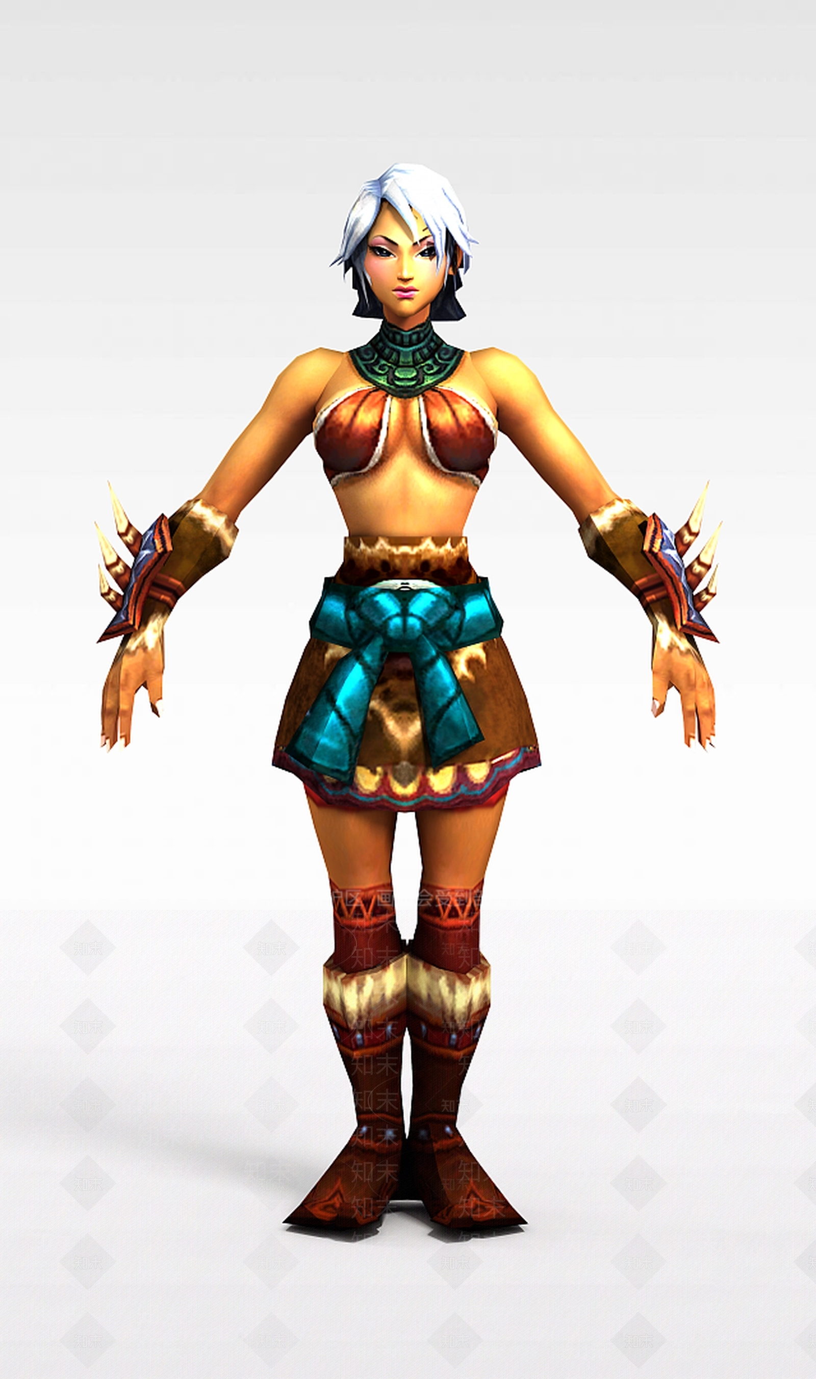 现代虚拟人物3D模型下载【ID:1186404047】