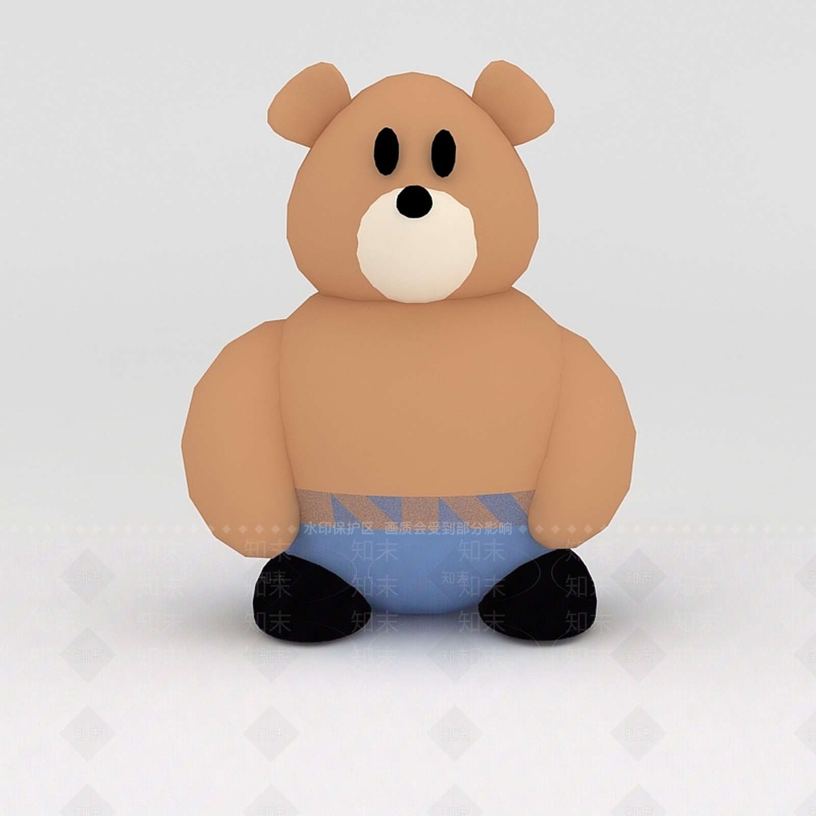 现代公用器材3D模型下载【ID:1186381247】