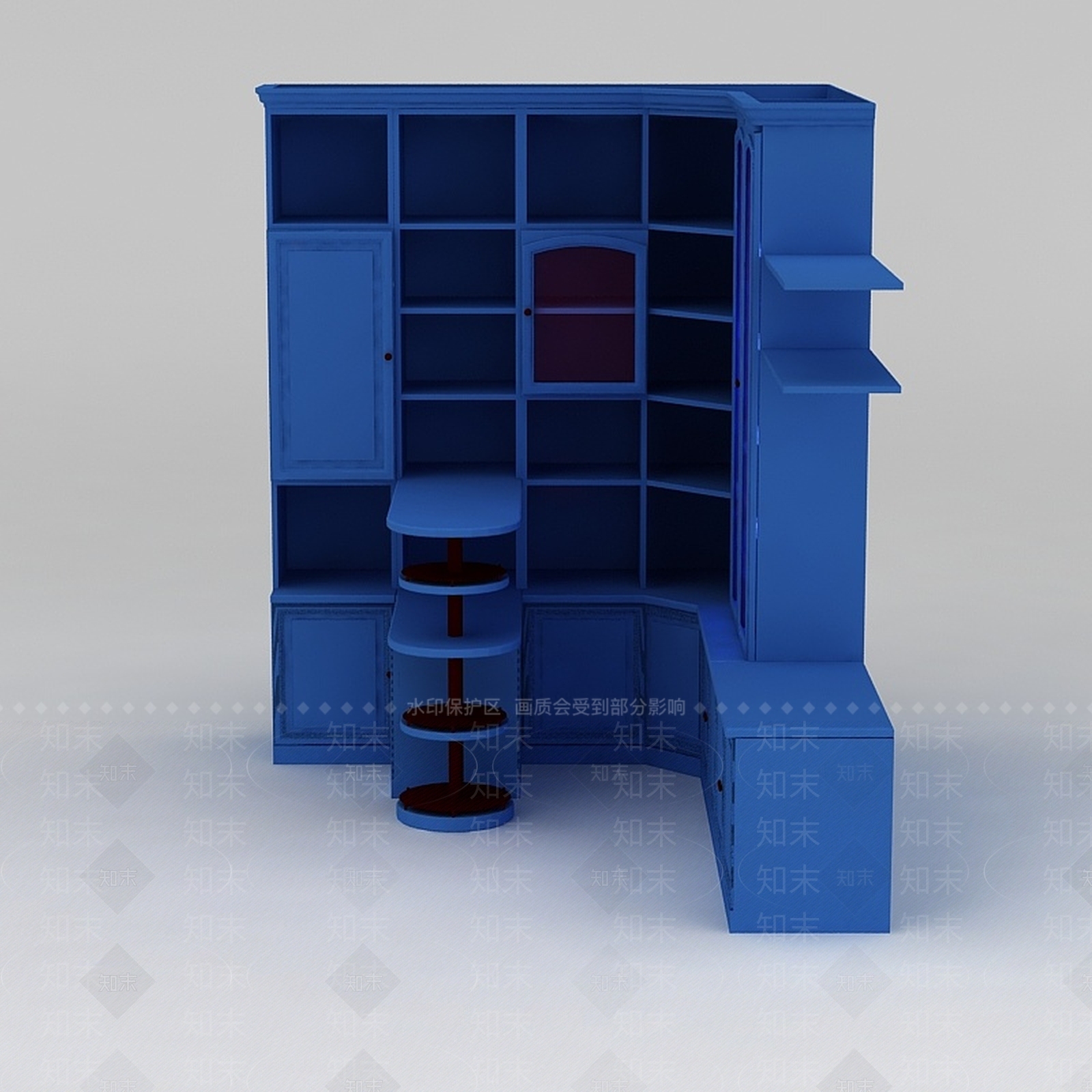 现代衣柜3D模型下载【ID:1186364706】