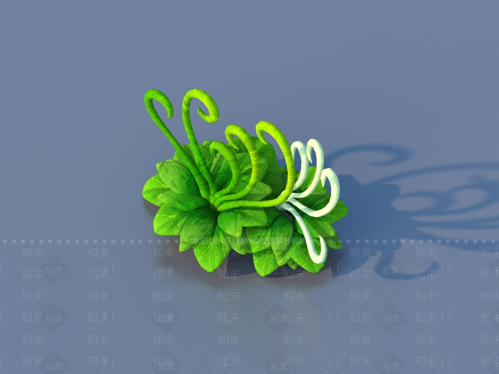 花草组合3D模型下载【ID:1185681317】