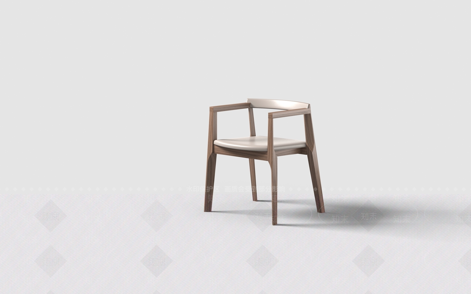 现代意式办公椅3D模型下载【ID:1185681581】