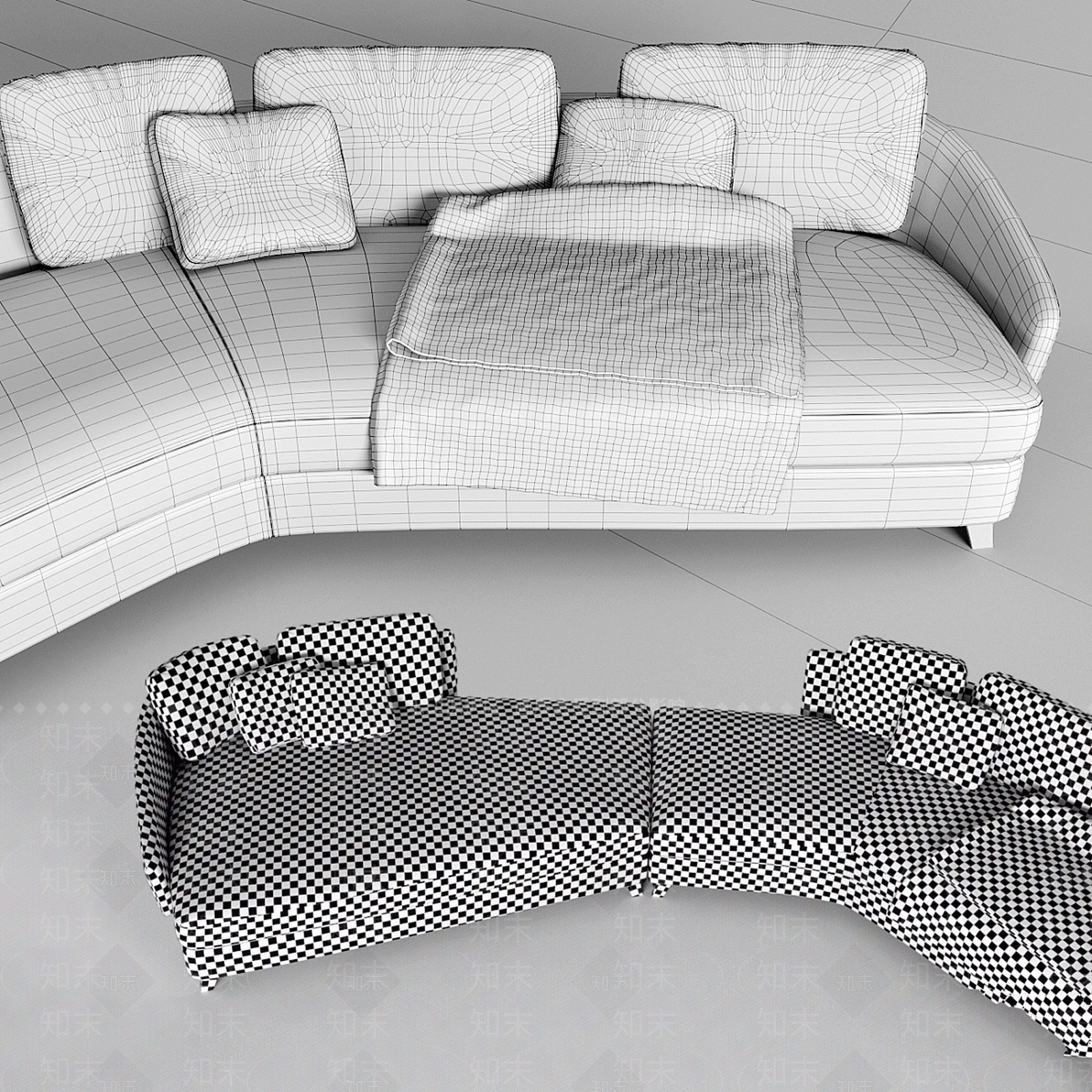 其他沙发3D模型下载【ID:1185685199】
