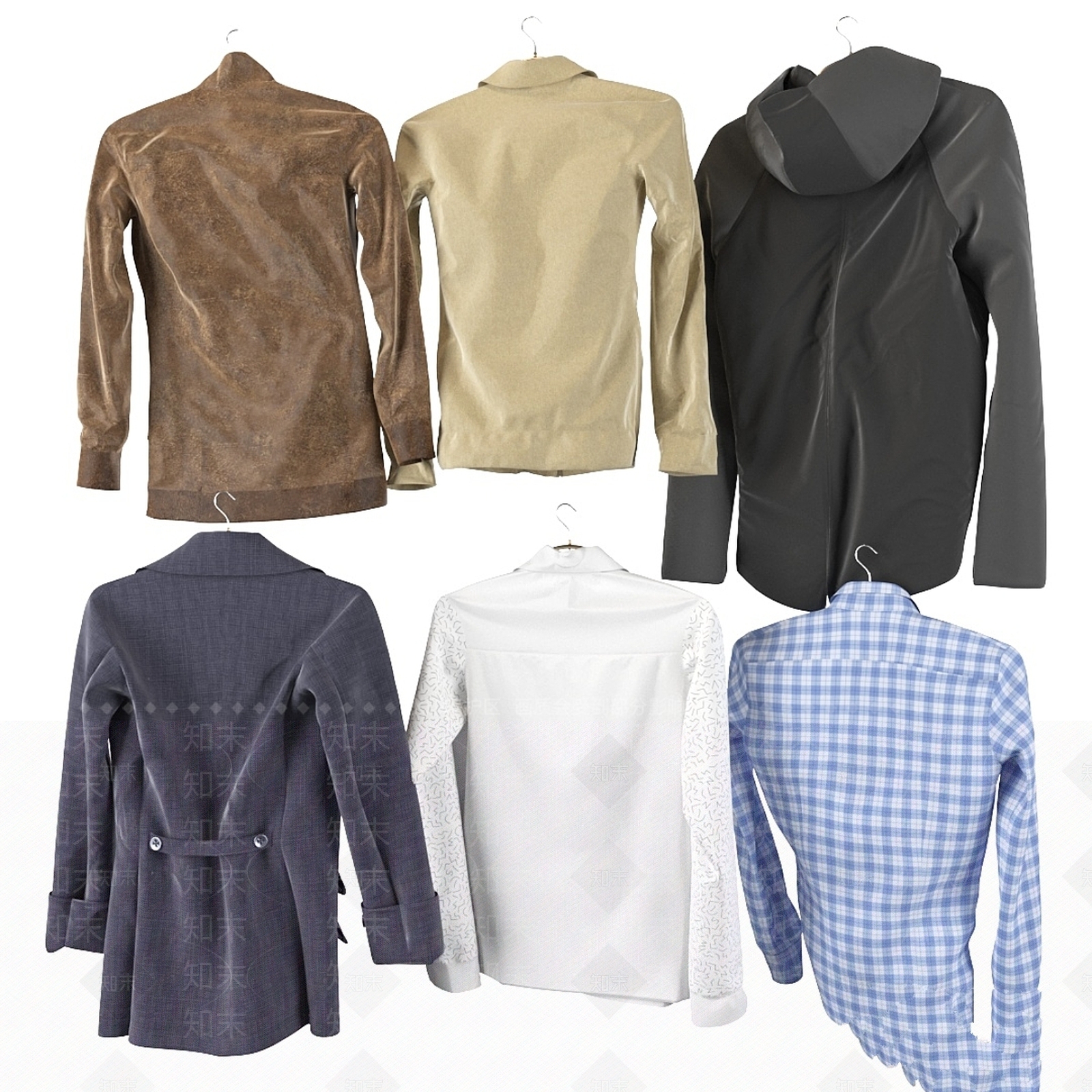 衣服3D模型下载【ID:1185685435】