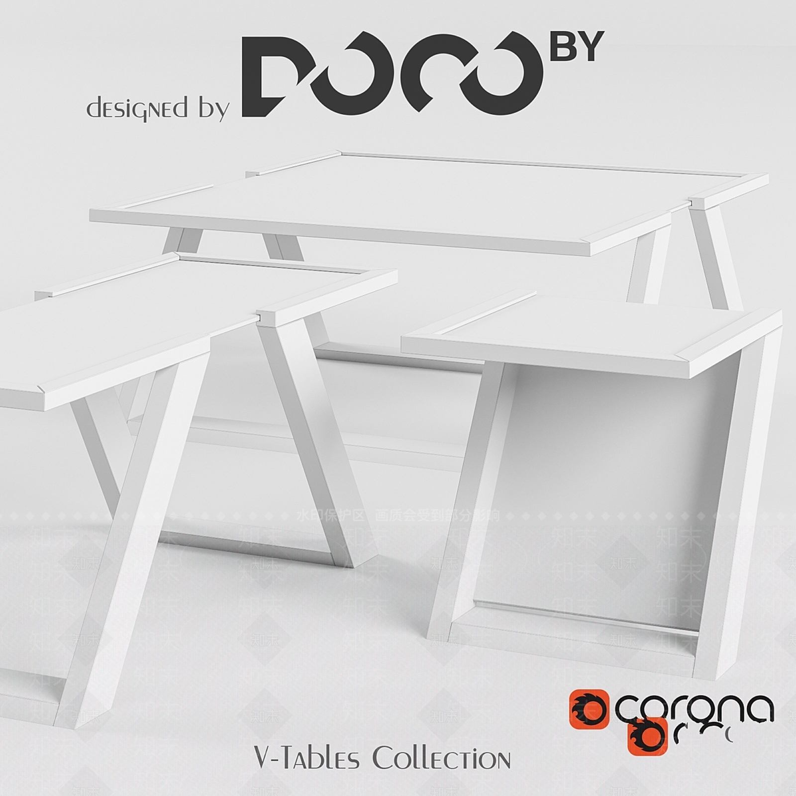 其他桌子3D模型下载【ID:1185686134】