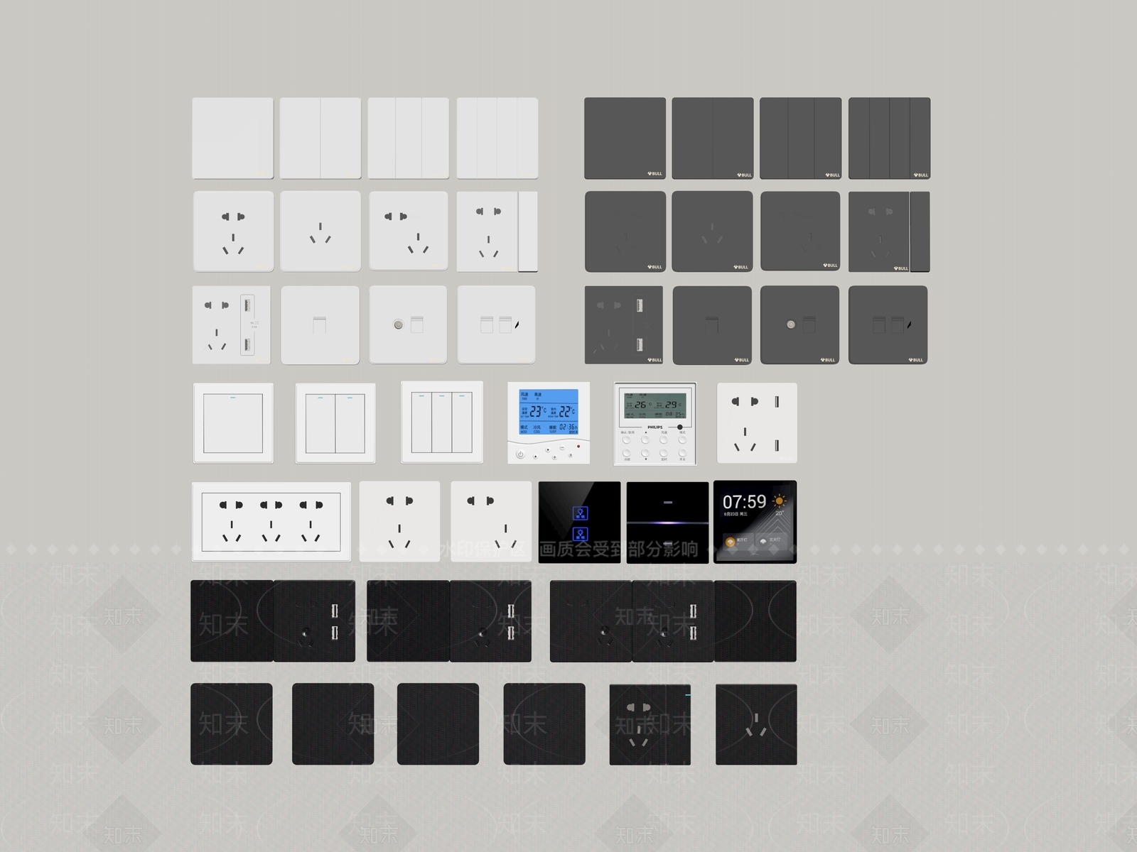 开关SU模型下载【ID:1185695677】