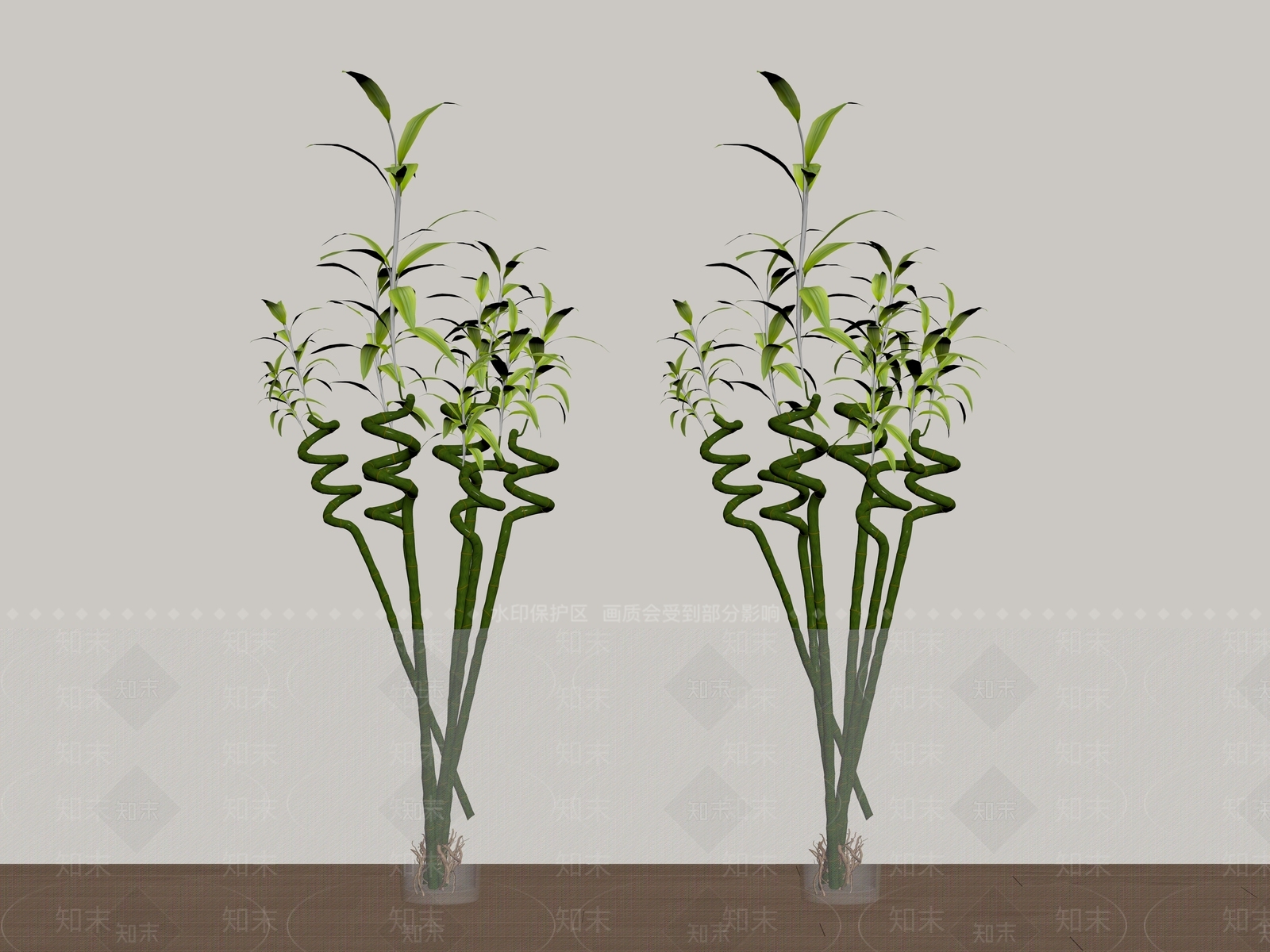 竹子SU模型下载【ID:1185697415】