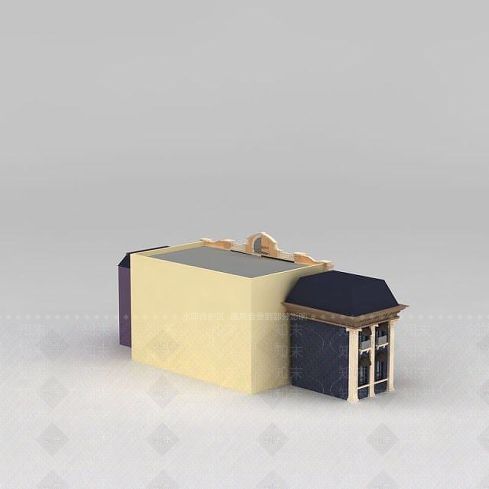 现代其他建筑外观3D模型下载【ID:1186403447】