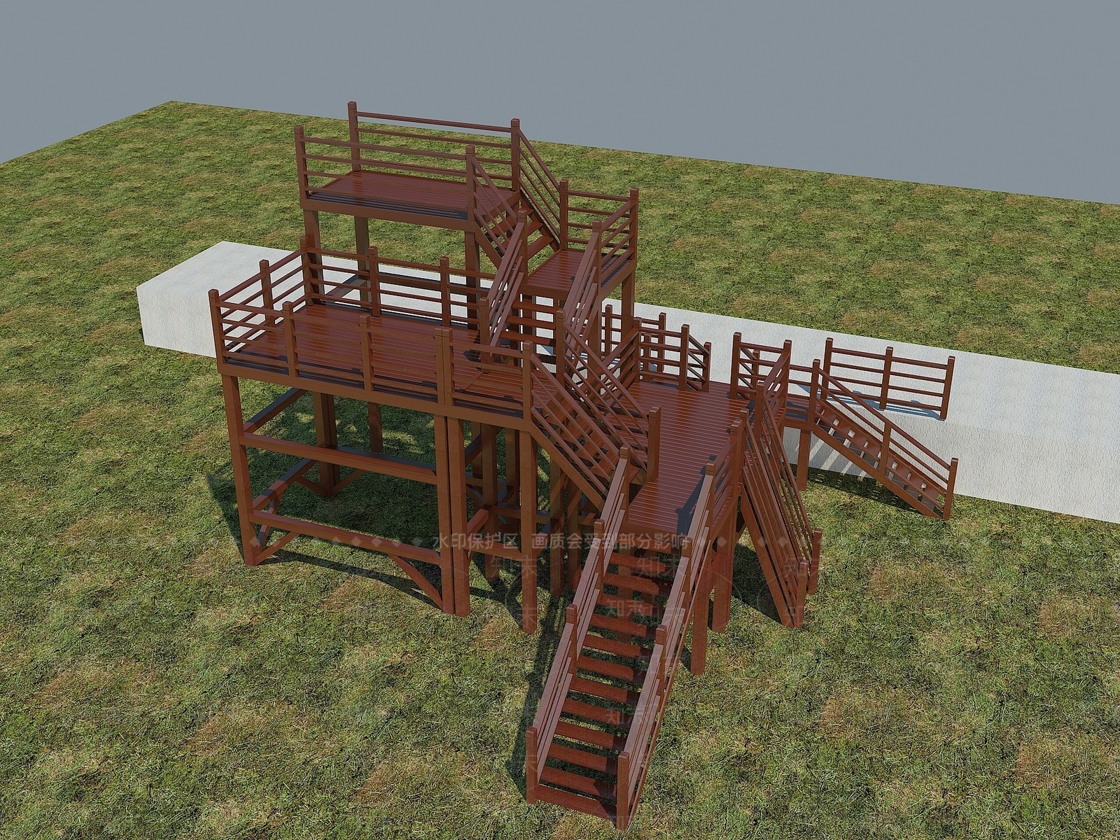 现代办公大厅3D模型下载【ID:1185713014】