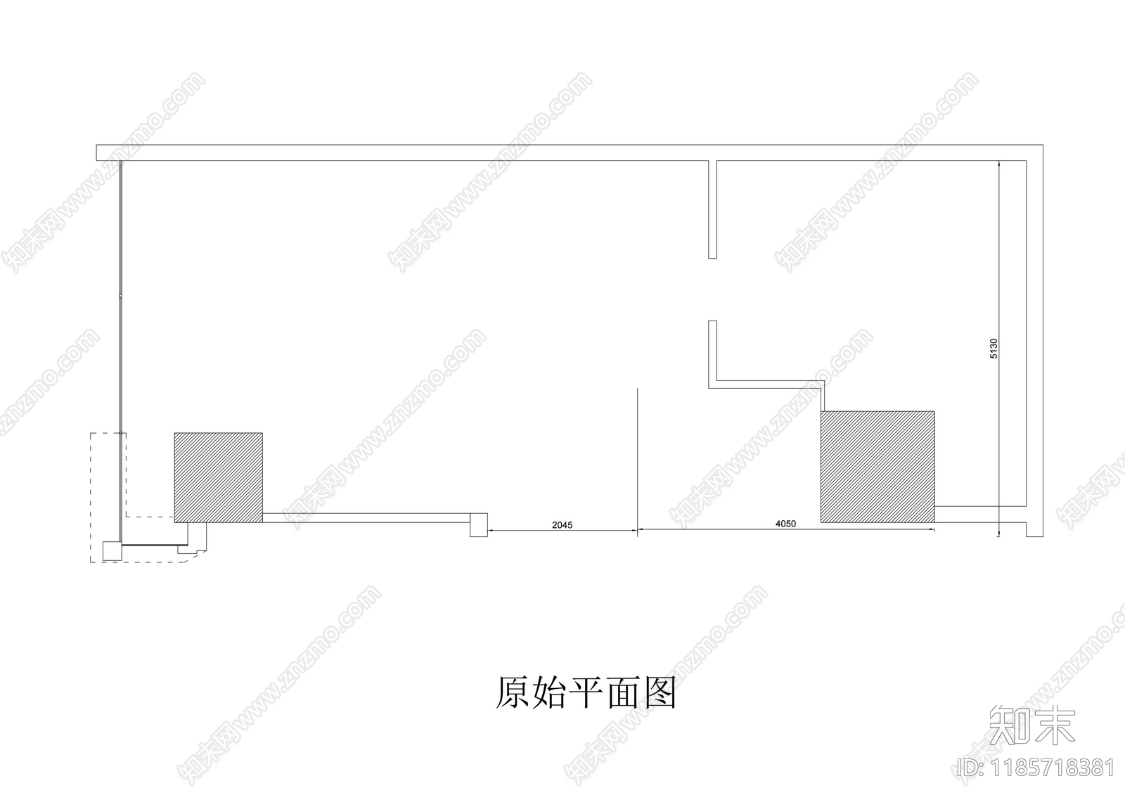 现代烟酒店施工图下载【ID:1185718381】