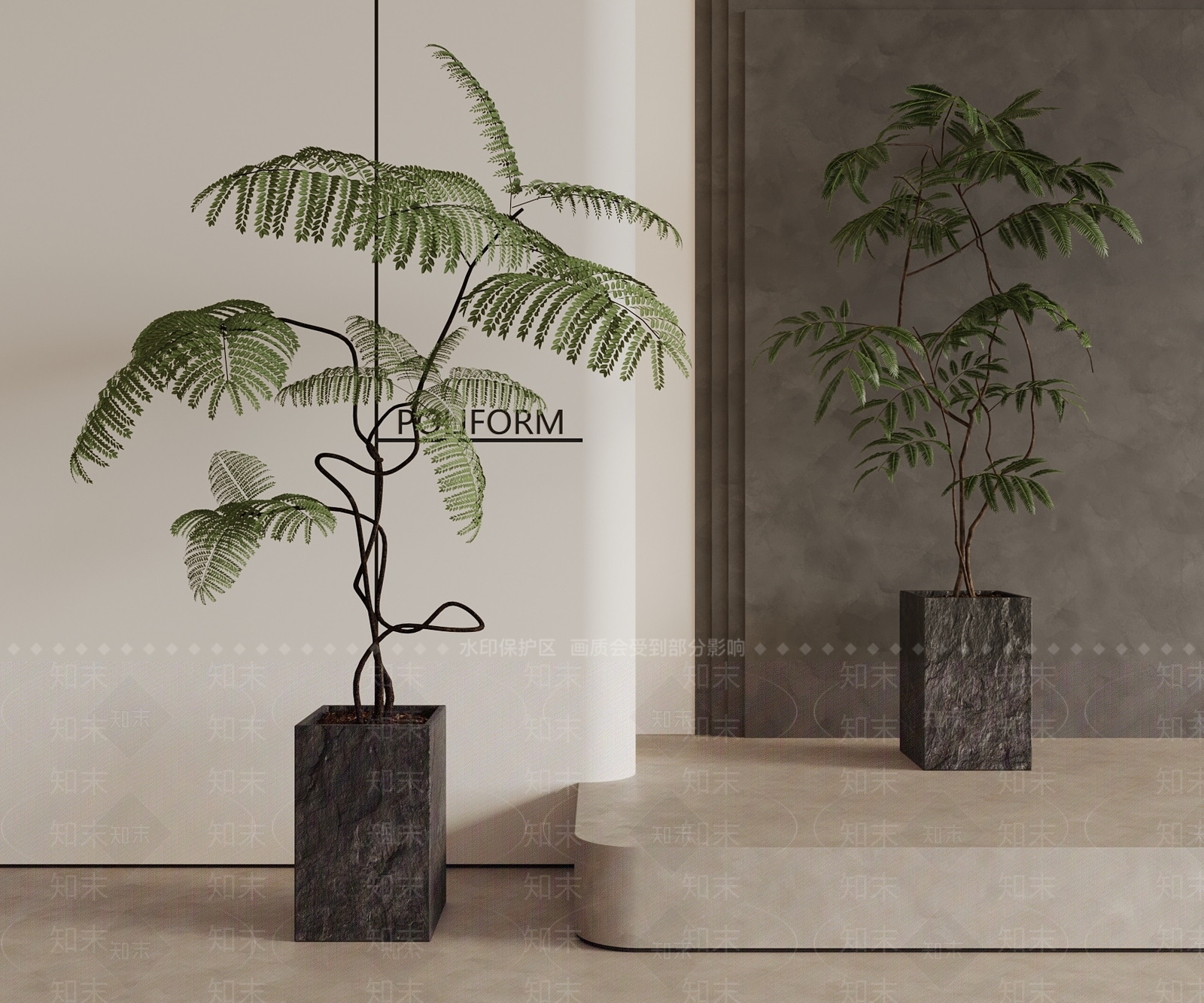盆栽SU模型下载【ID:1185721785】
