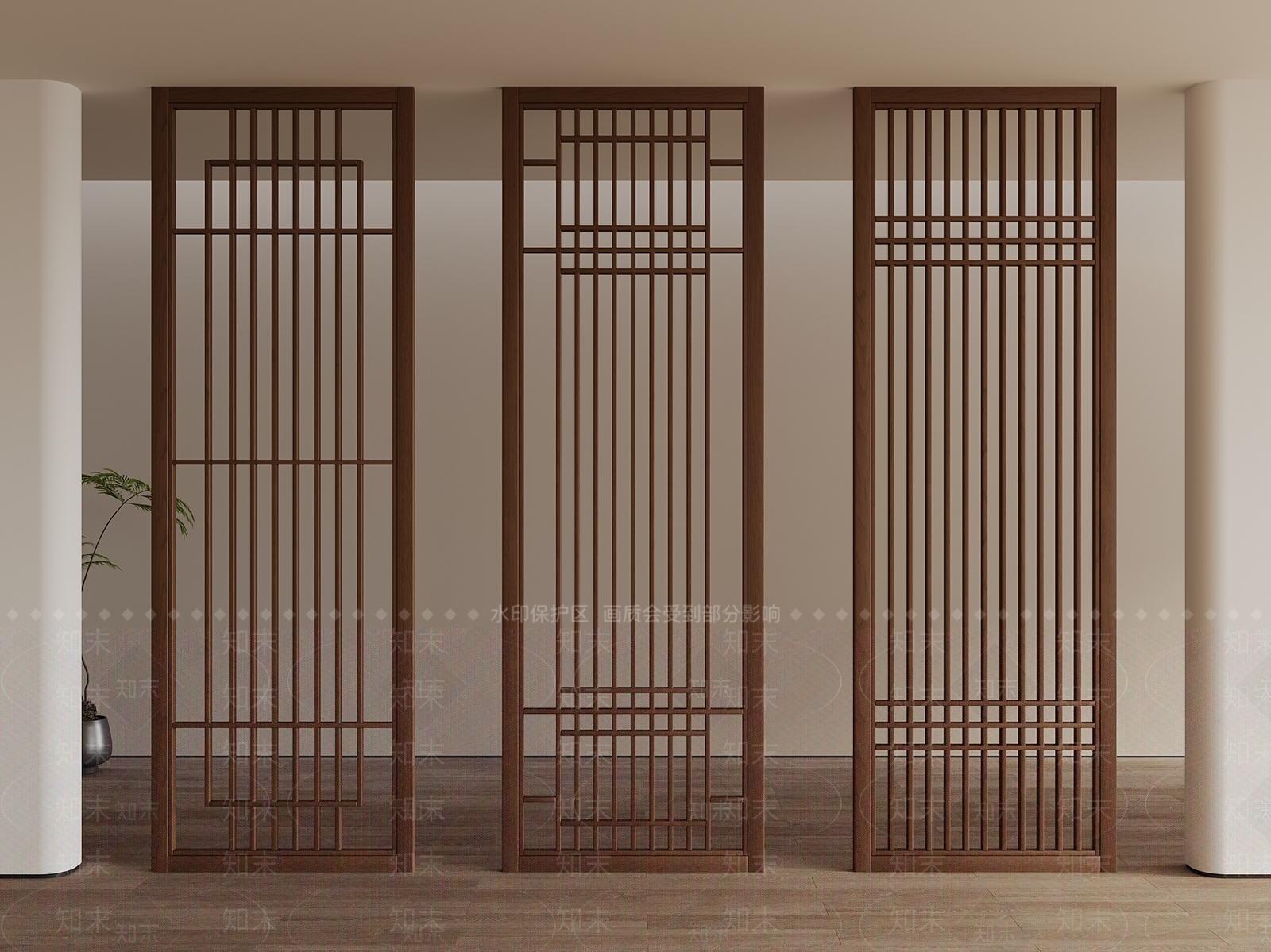 隔断SU模型下载【ID:1185729895】