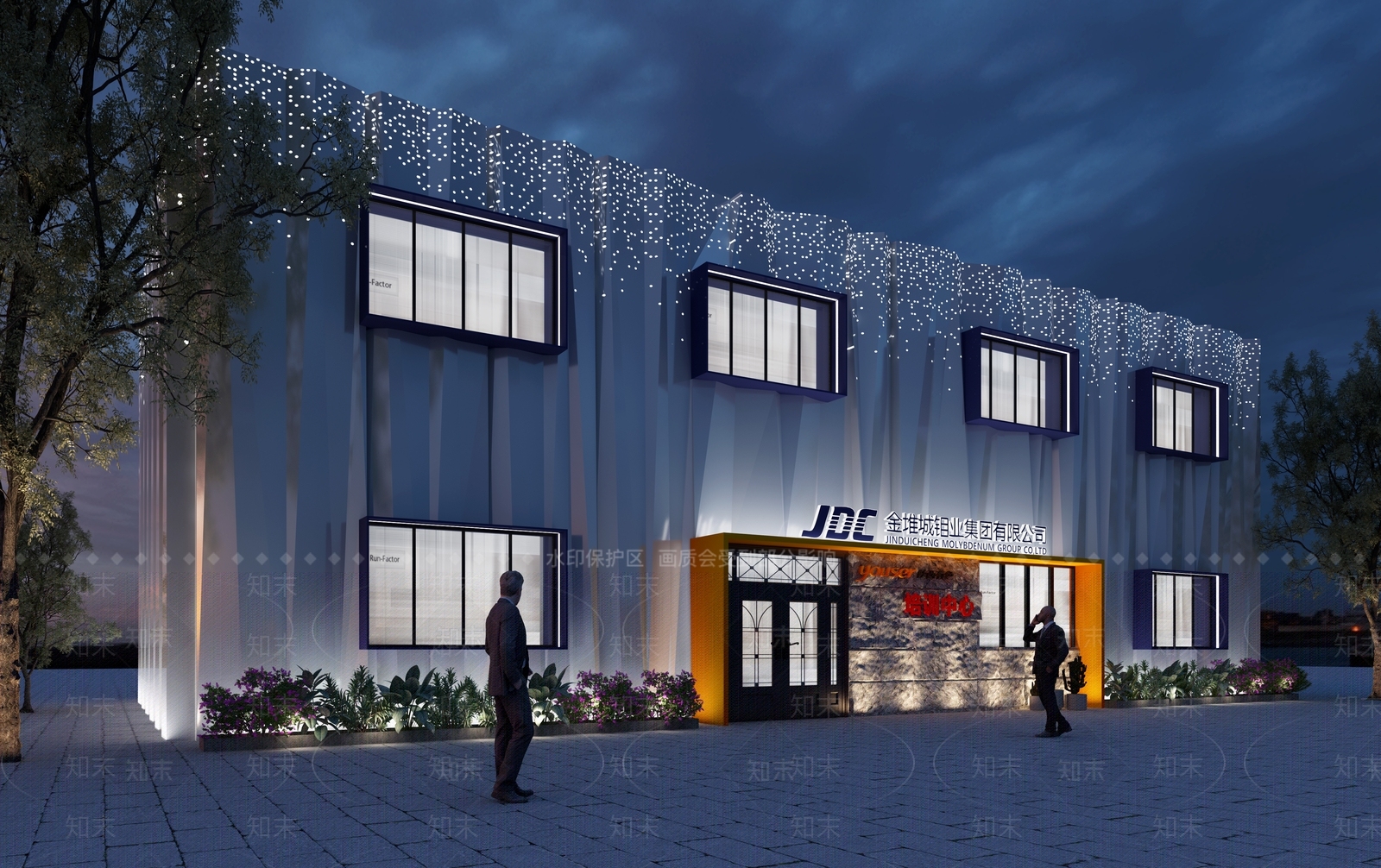 现代艺术风格建筑3D模型下载【ID:1185728743】
