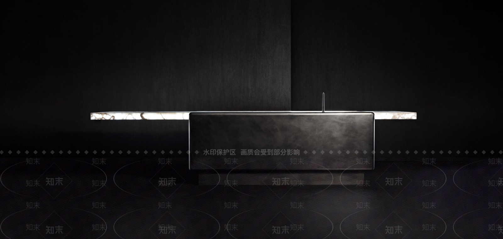 现代意式开放式厨房SU模型下载【ID:1185731083】