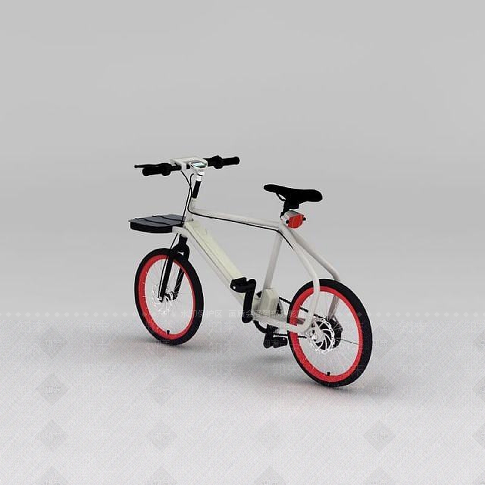现代自行车3D模型下载【ID:1186339541】