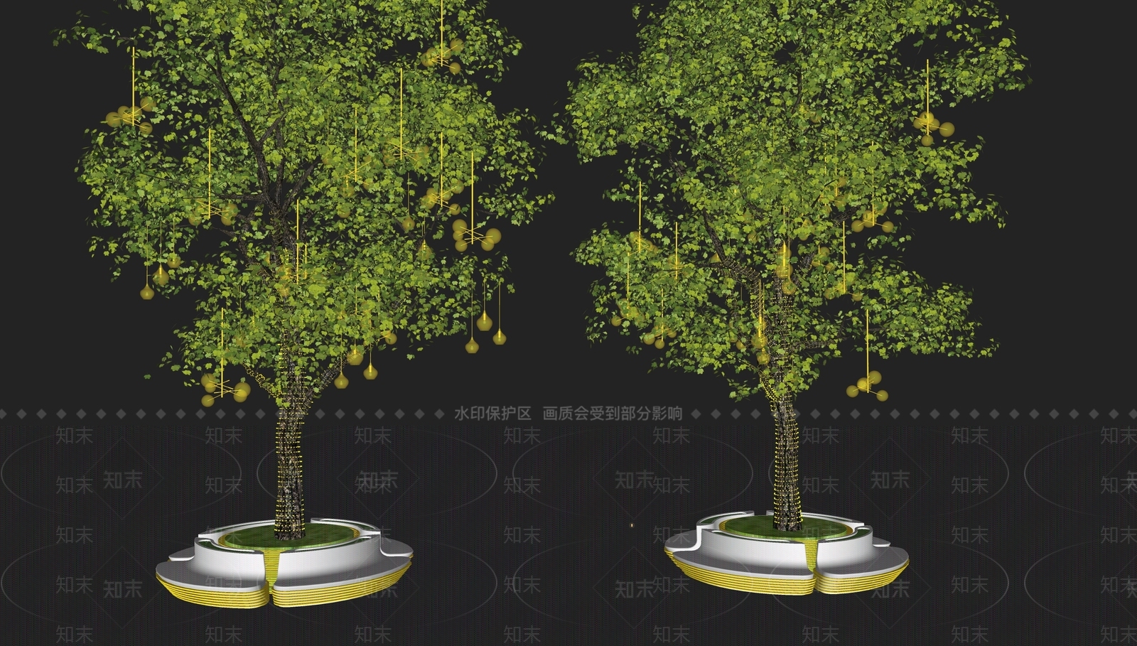 现代灯具组合SU模型下载【ID:1185747736】