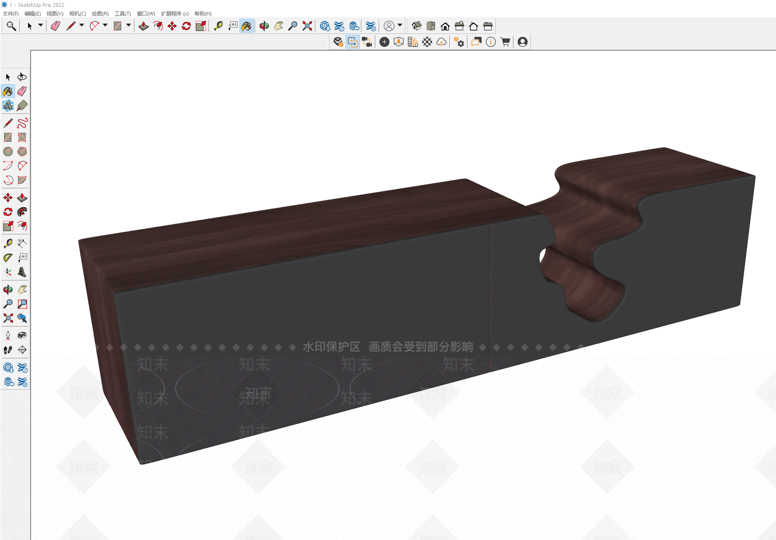 中式中古储物柜SU模型下载【ID:1185756894】