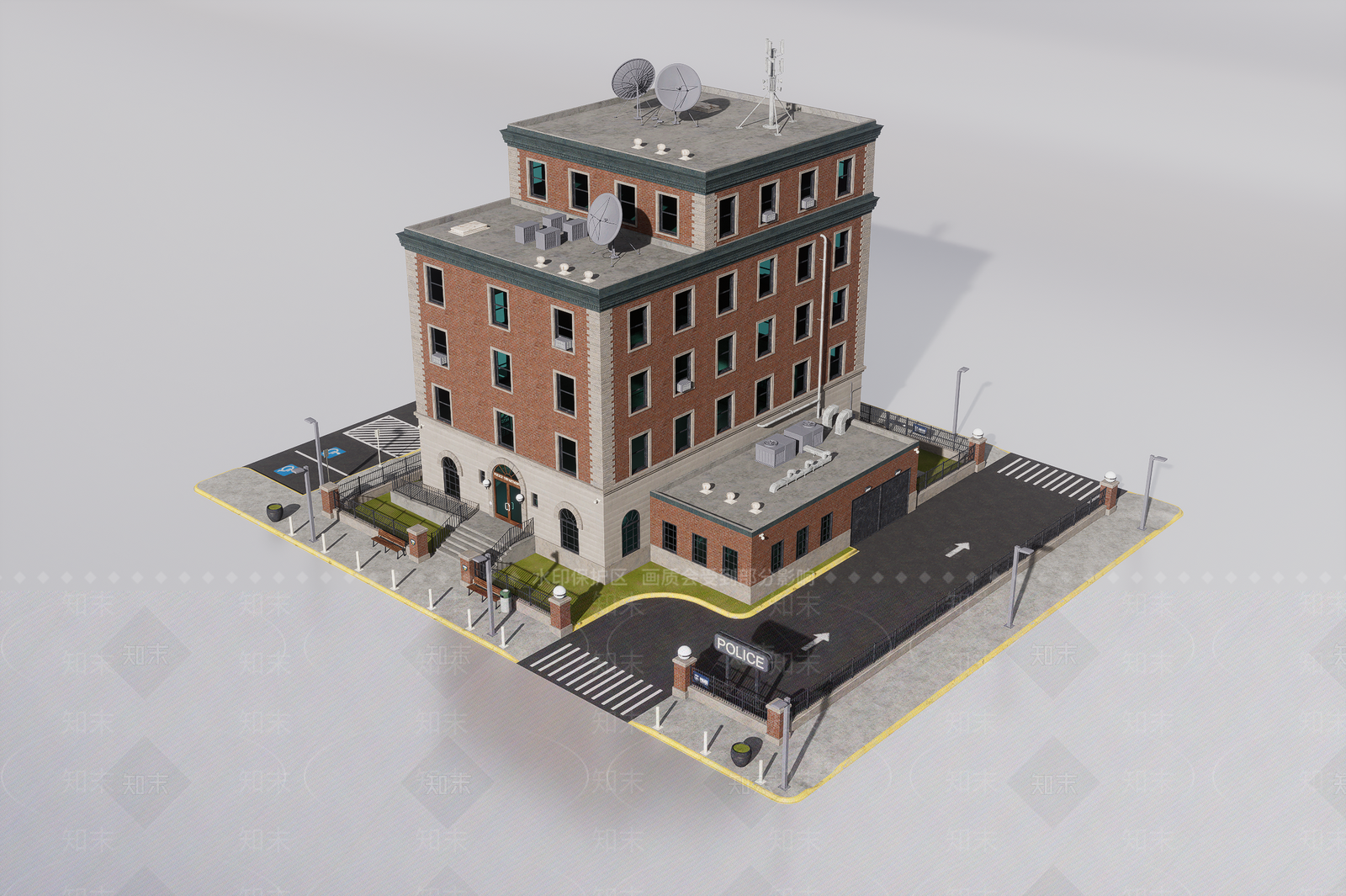 现代其他公共建筑3D模型下载【ID:1185757620】