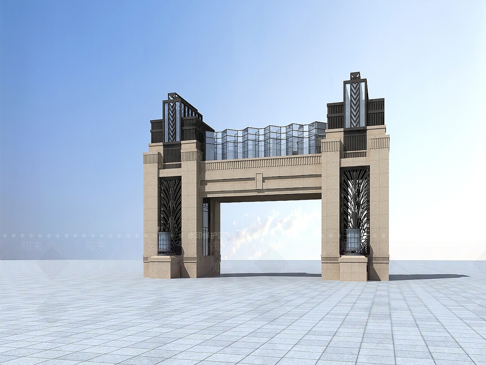 现代其他建筑外观3D模型下载【ID:1186403281】
