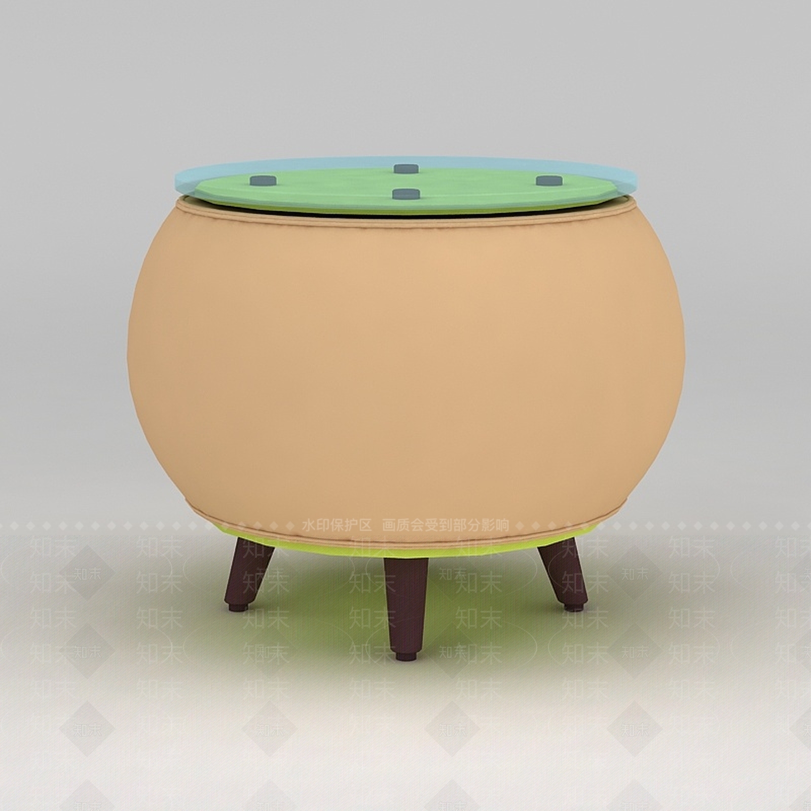 现代书桌3D模型下载【ID:1186339420】
