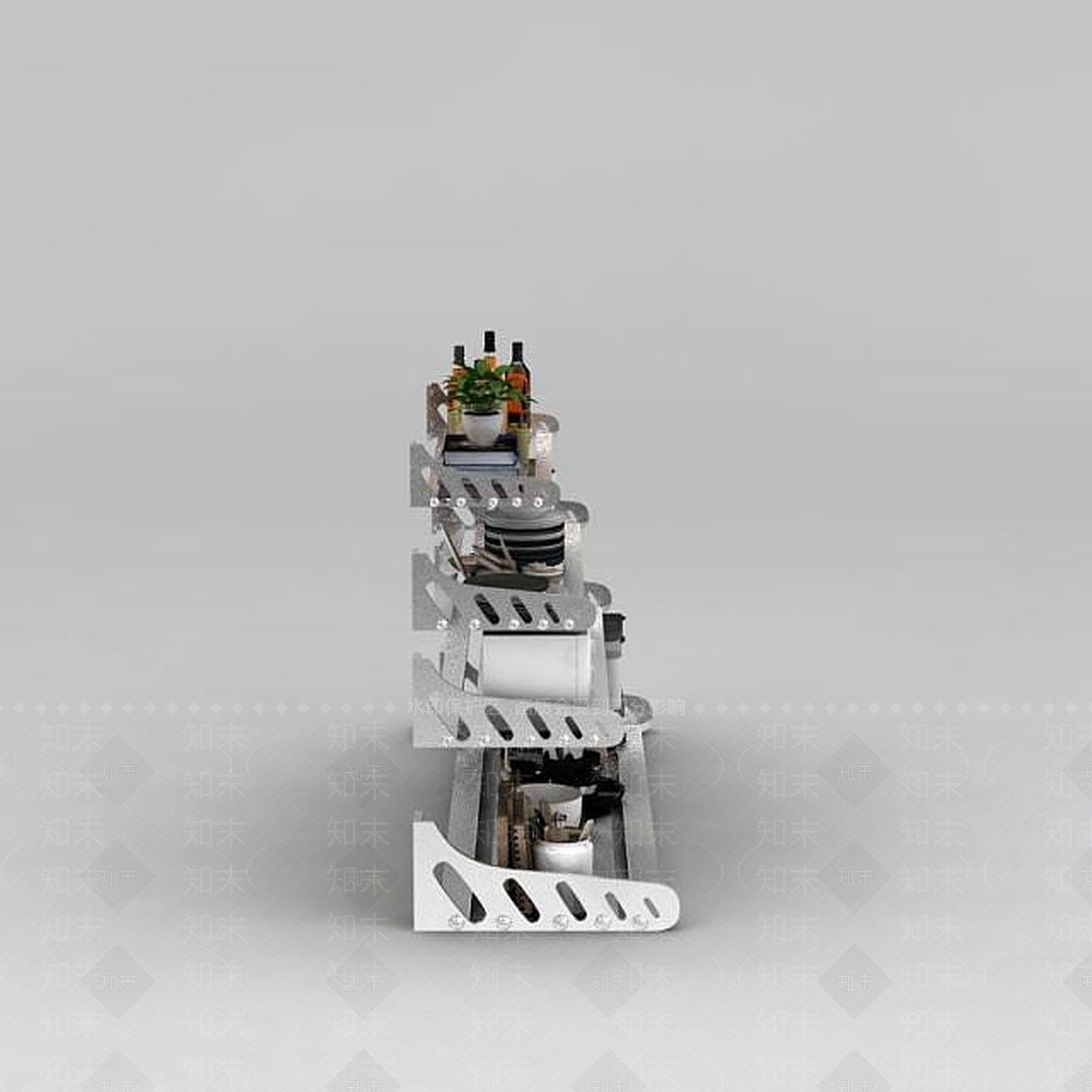 现代厨具3D模型下载【ID:1185761405】