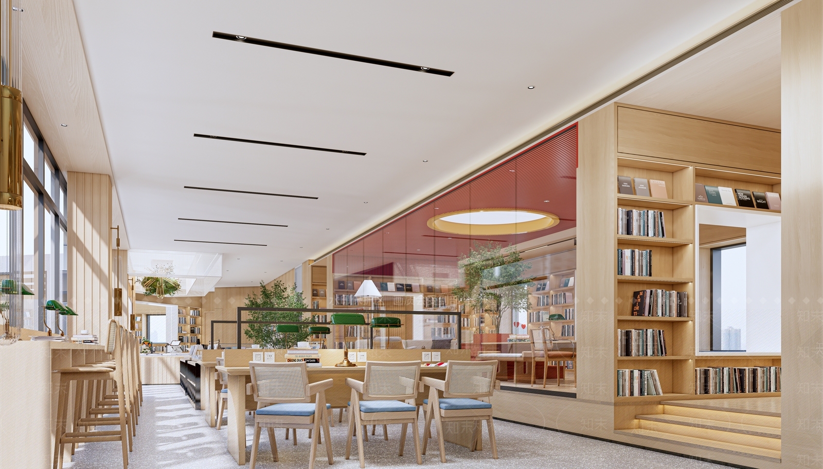 现代书店SU模型下载【ID:1185766909】