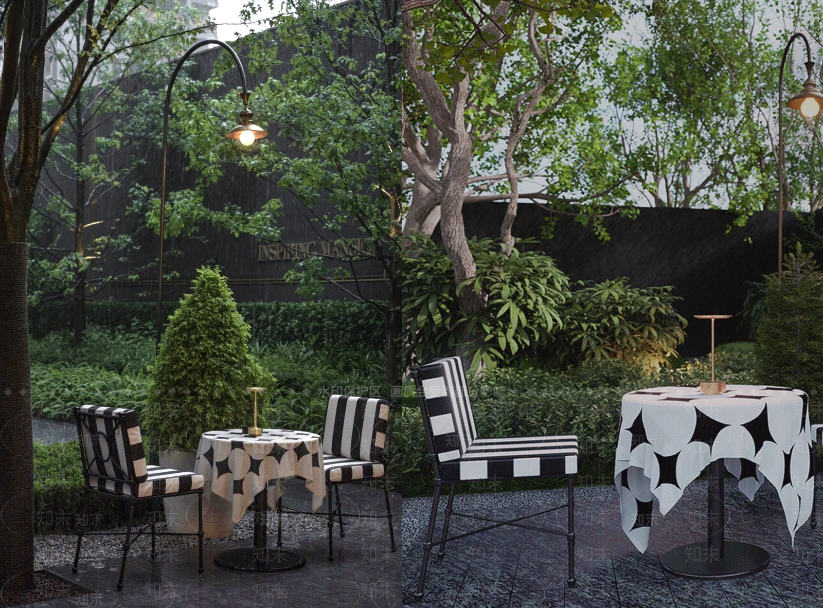 现代轻奢其他户外家具SU模型下载【ID:1185767657】