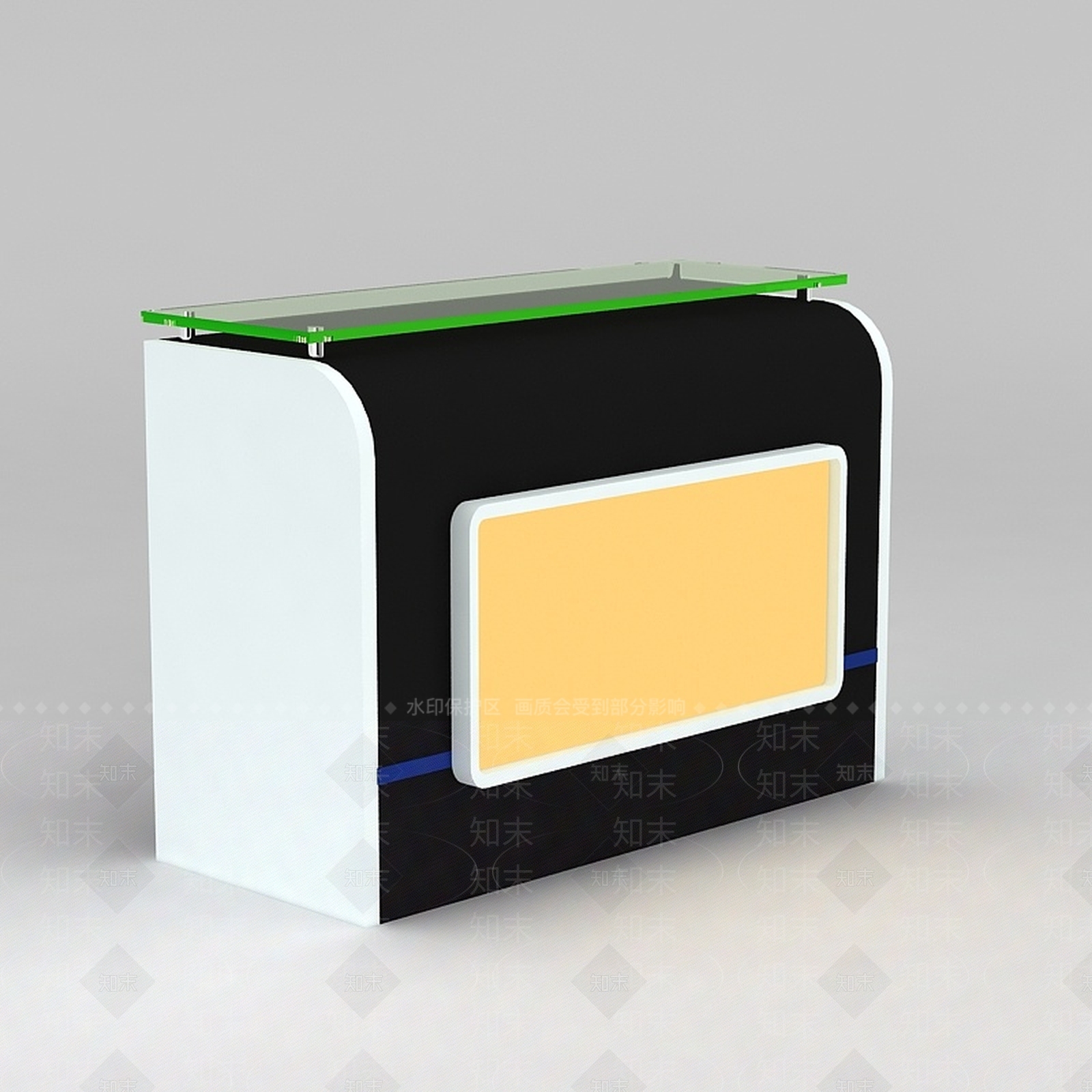 现代妆台妆凳3D模型下载【ID:1186273477】