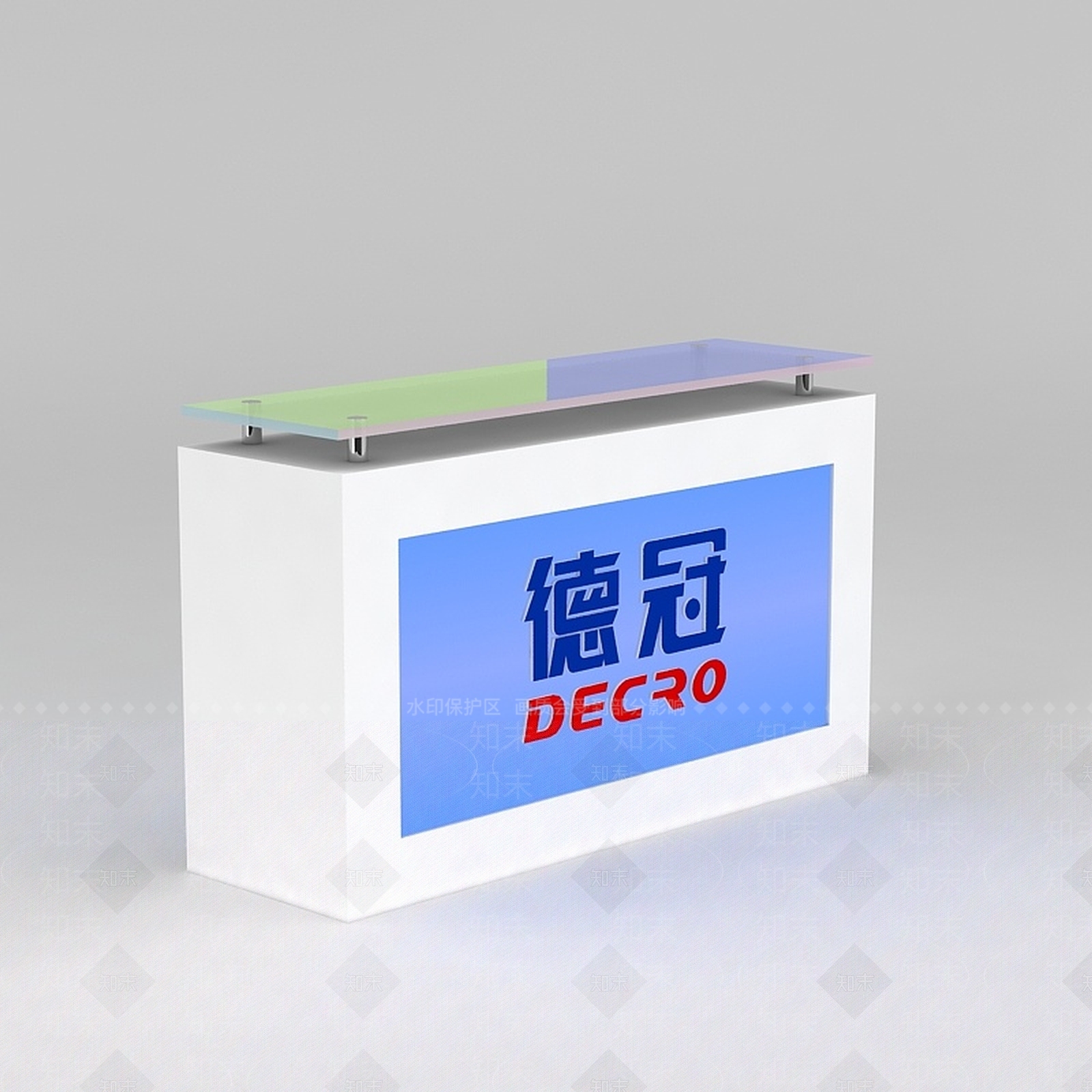 现代妆台妆凳3D模型下载【ID:1186344716】