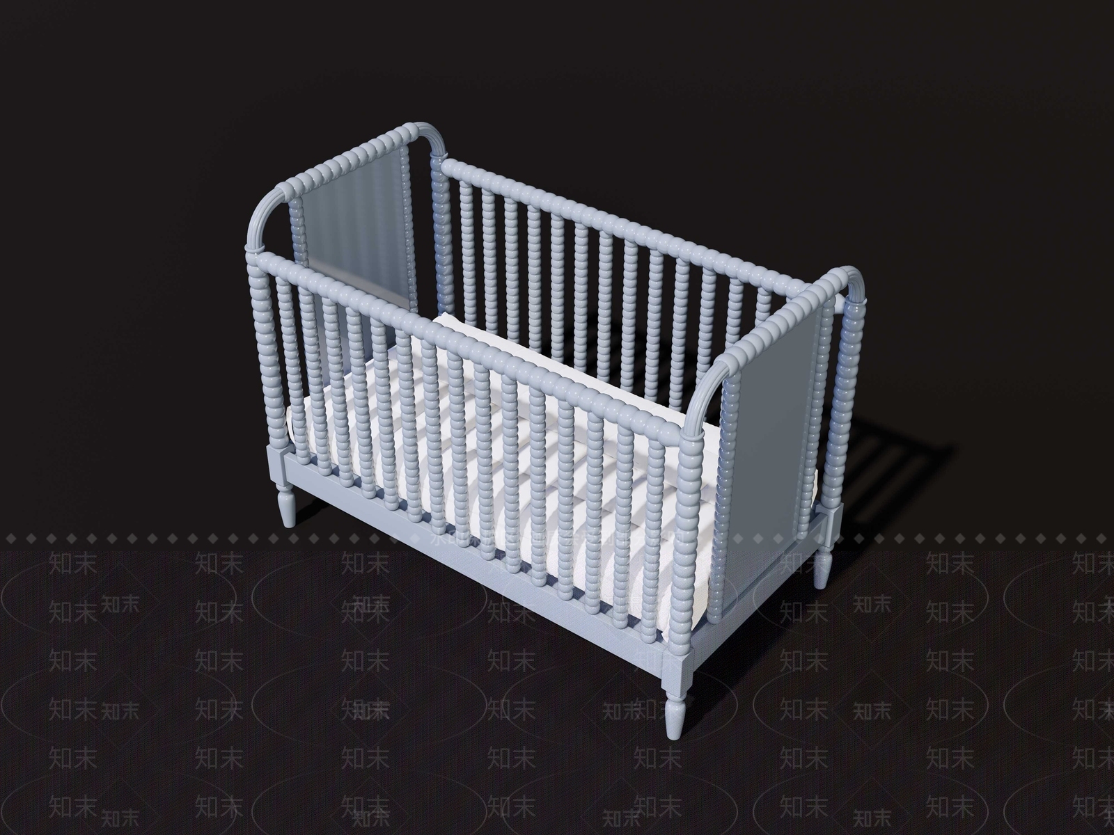 现代儿童床SU模型下载【ID:1185774992】