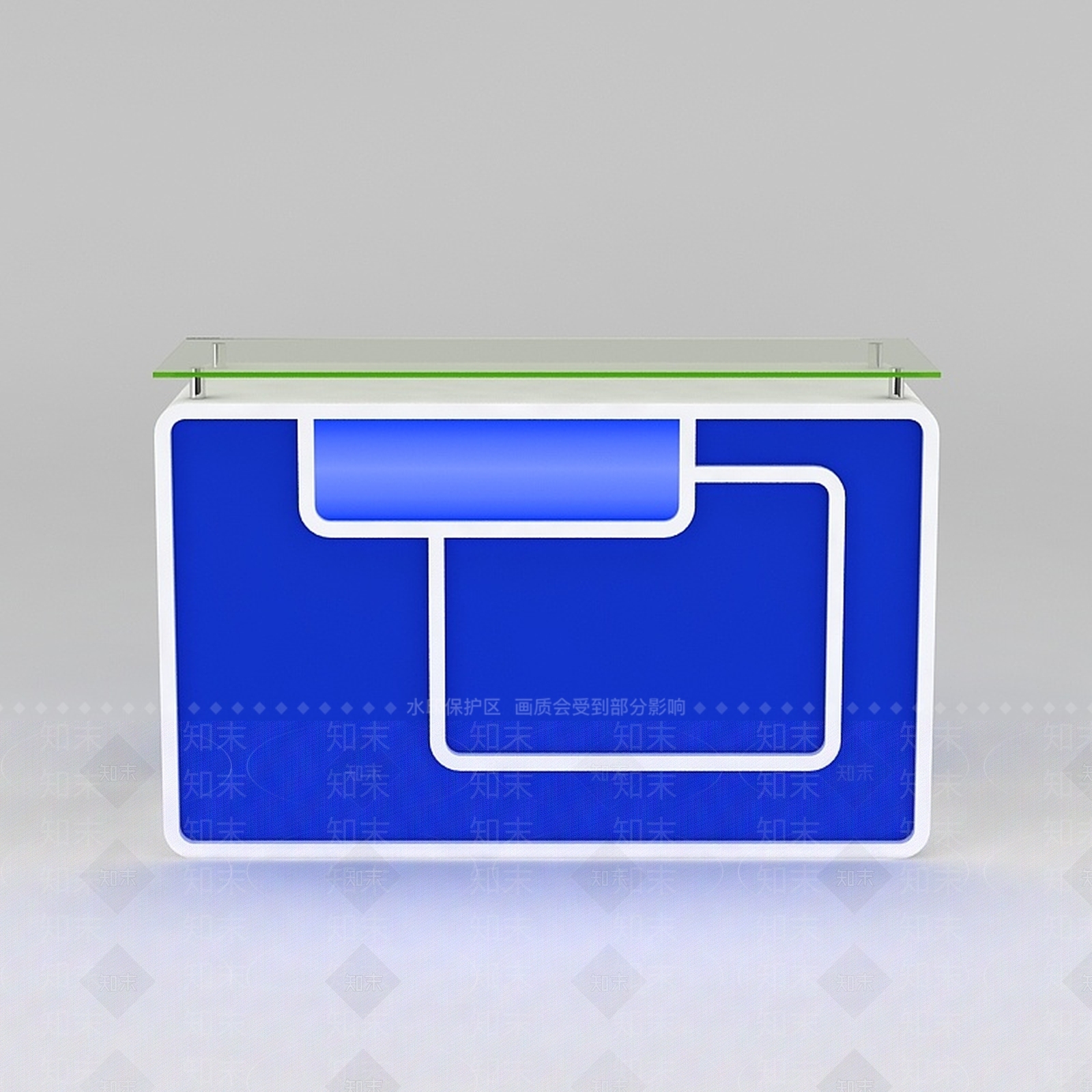 现代妆台妆凳3D模型下载【ID:1186352224】